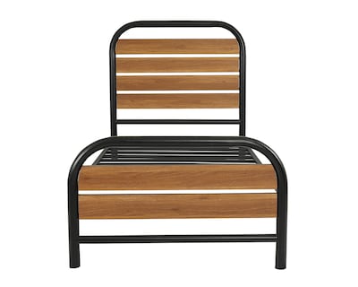 Foto 3 | Cama Individual Córdoba de Metal y Madera
