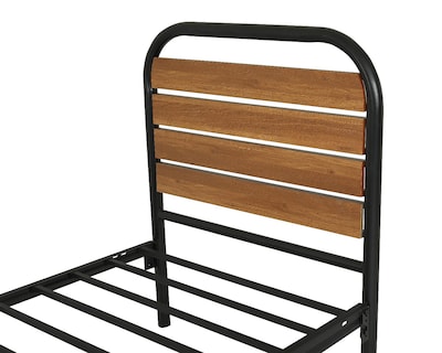 Foto 4 | Cama Individual Córdoba de Metal y Madera