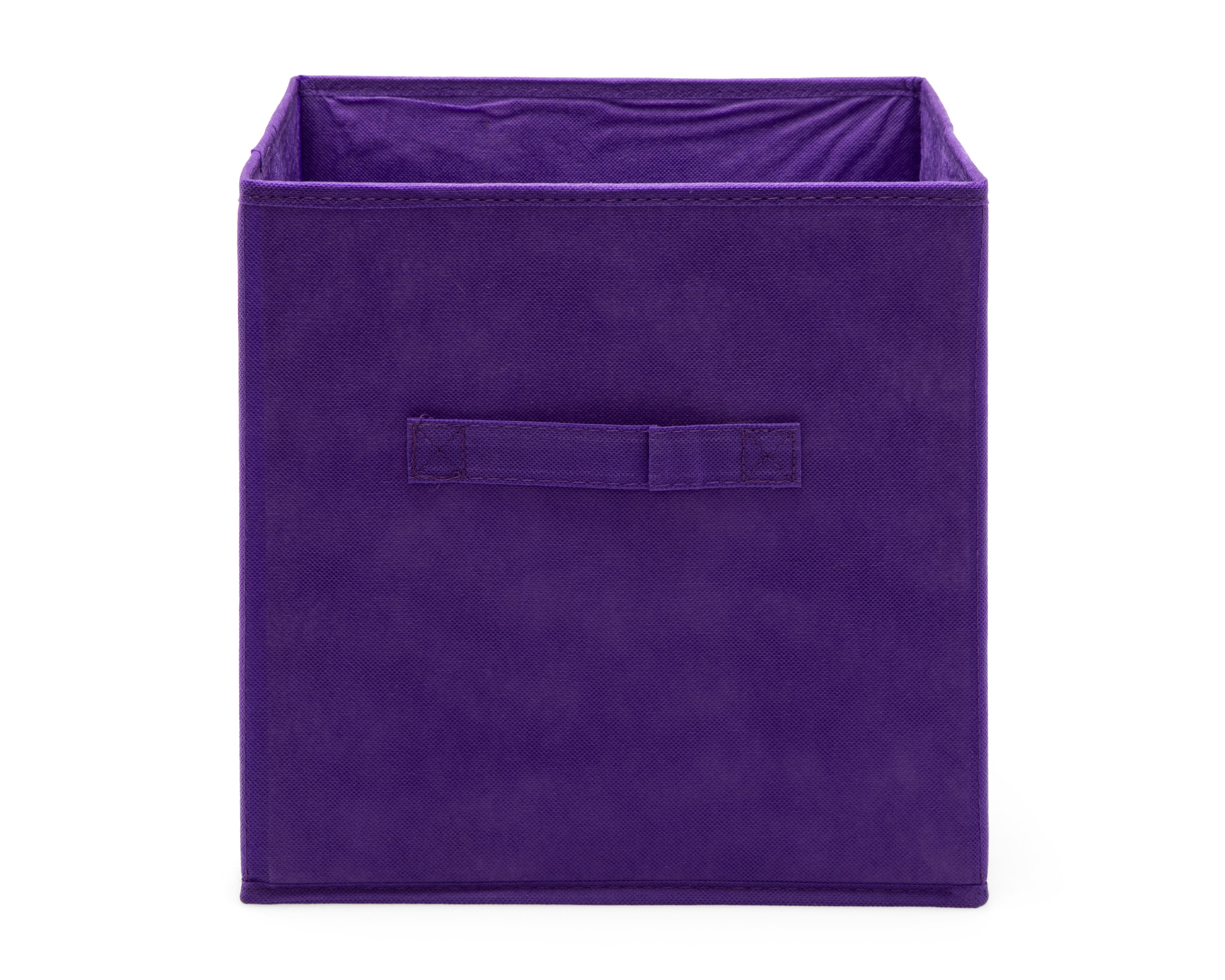 Foto 4 pulgar | Caja de Almacenamiento de Poliéster Rainbow Morada