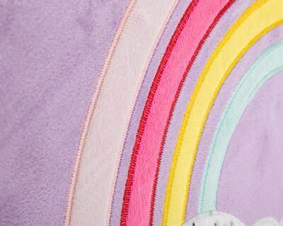 Foto 5 | Caja de Almacenamiento de Poliéster Rainbow Morada