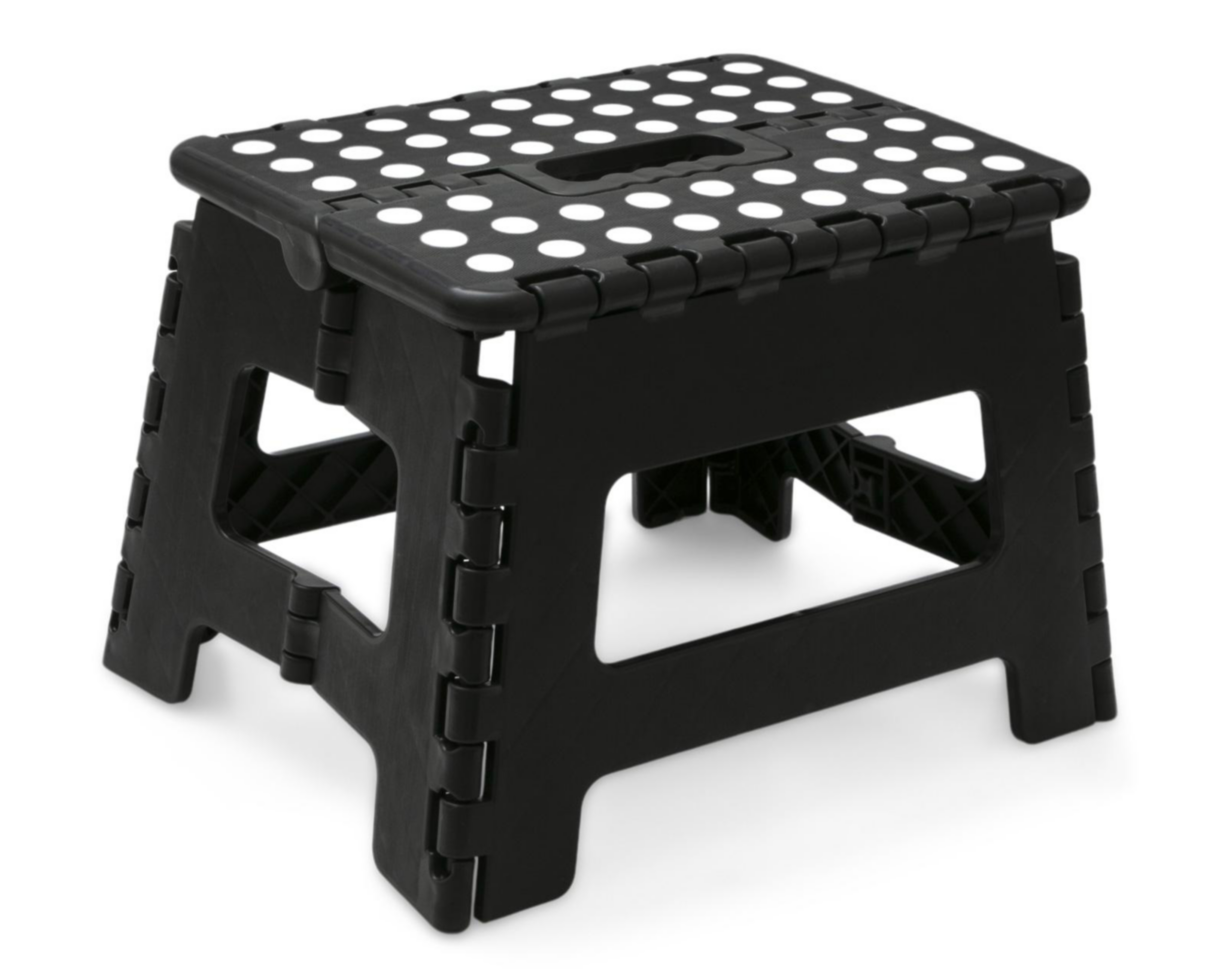 Banco Plegable de Plástico +Simple Borja Negro $159