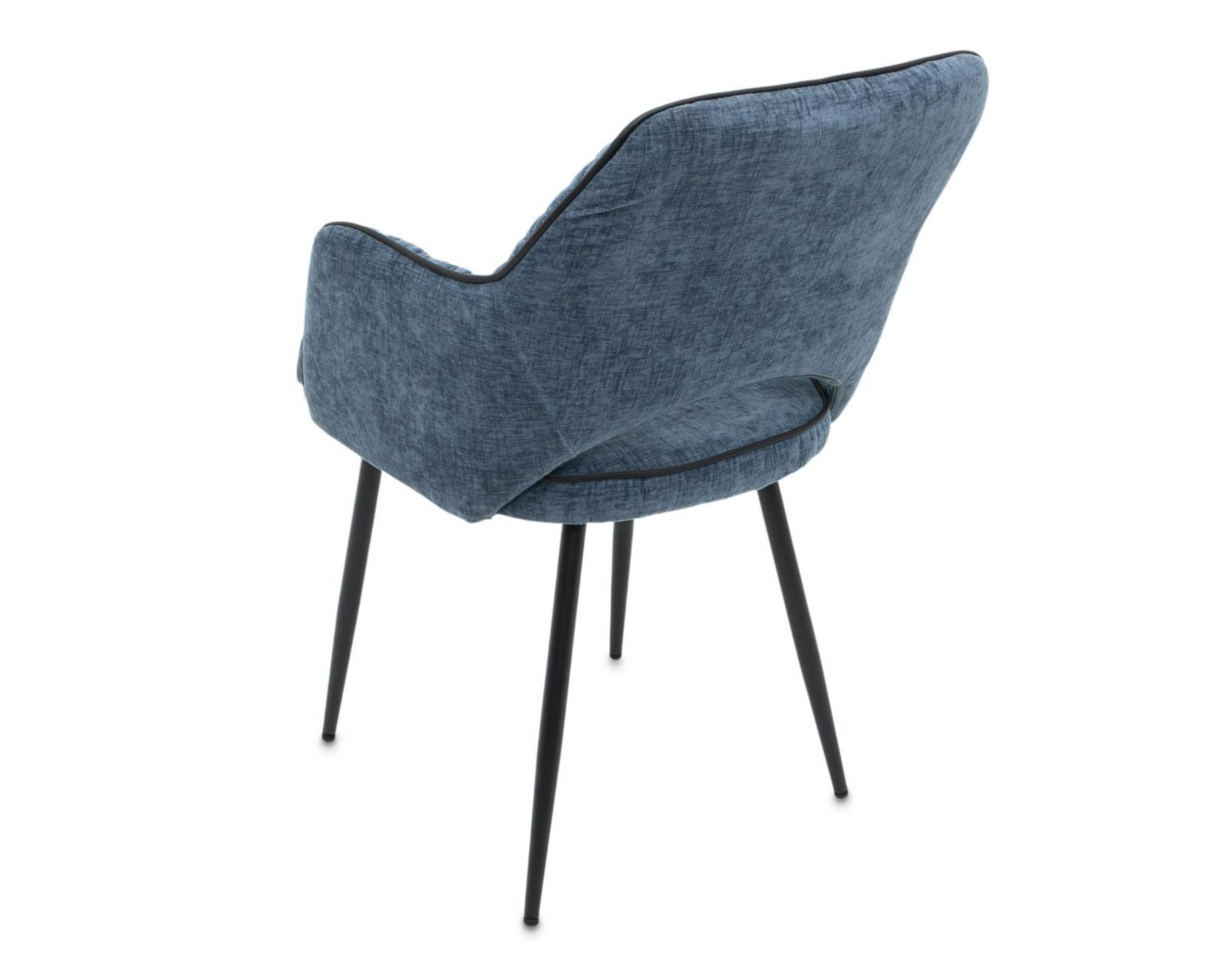 Foto 5 pulgar | Silla de Metal Ikal Estambul Azul
