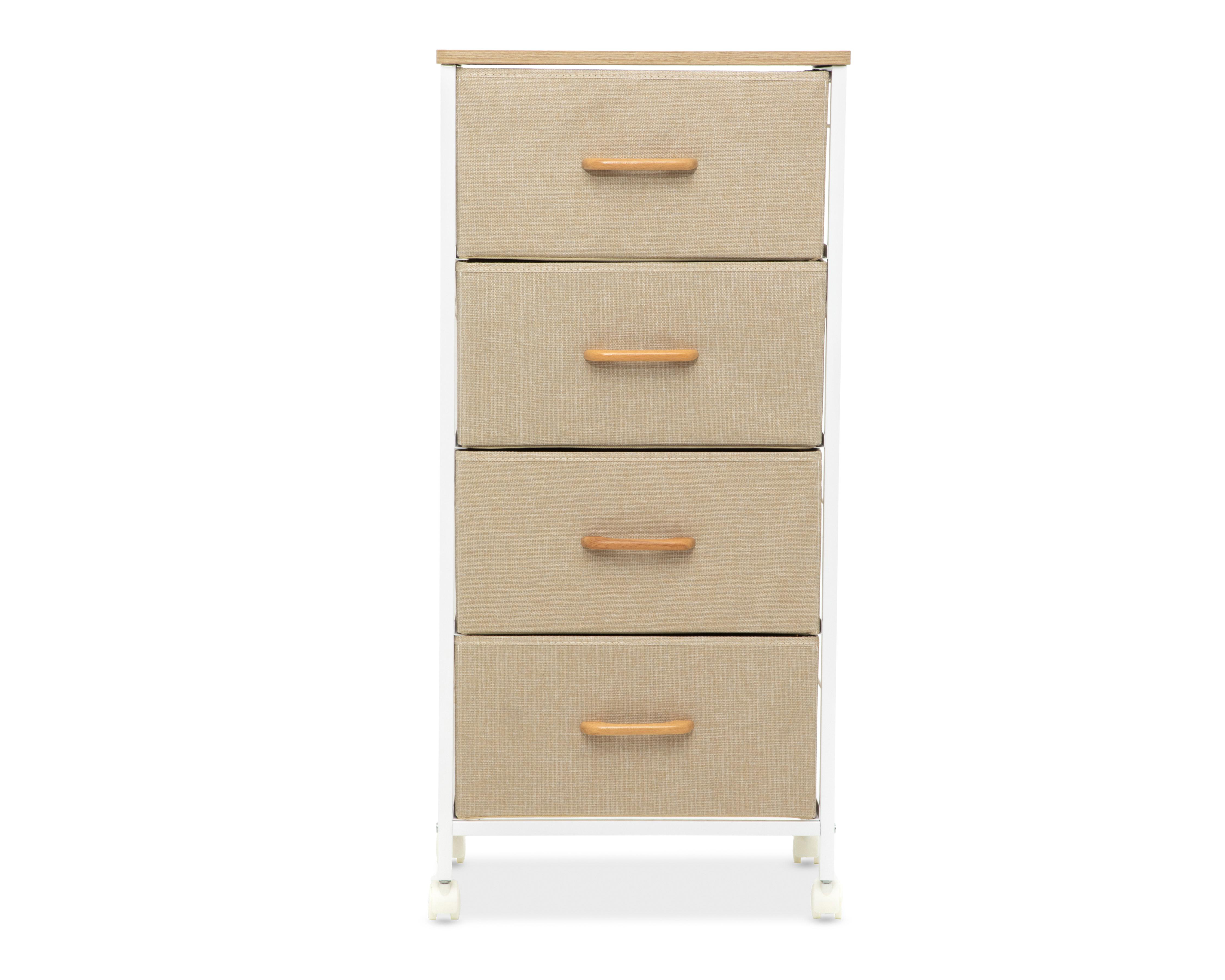 Foto 3 pulgar | Mueble Organizador de Metal +Simple Regina Beige