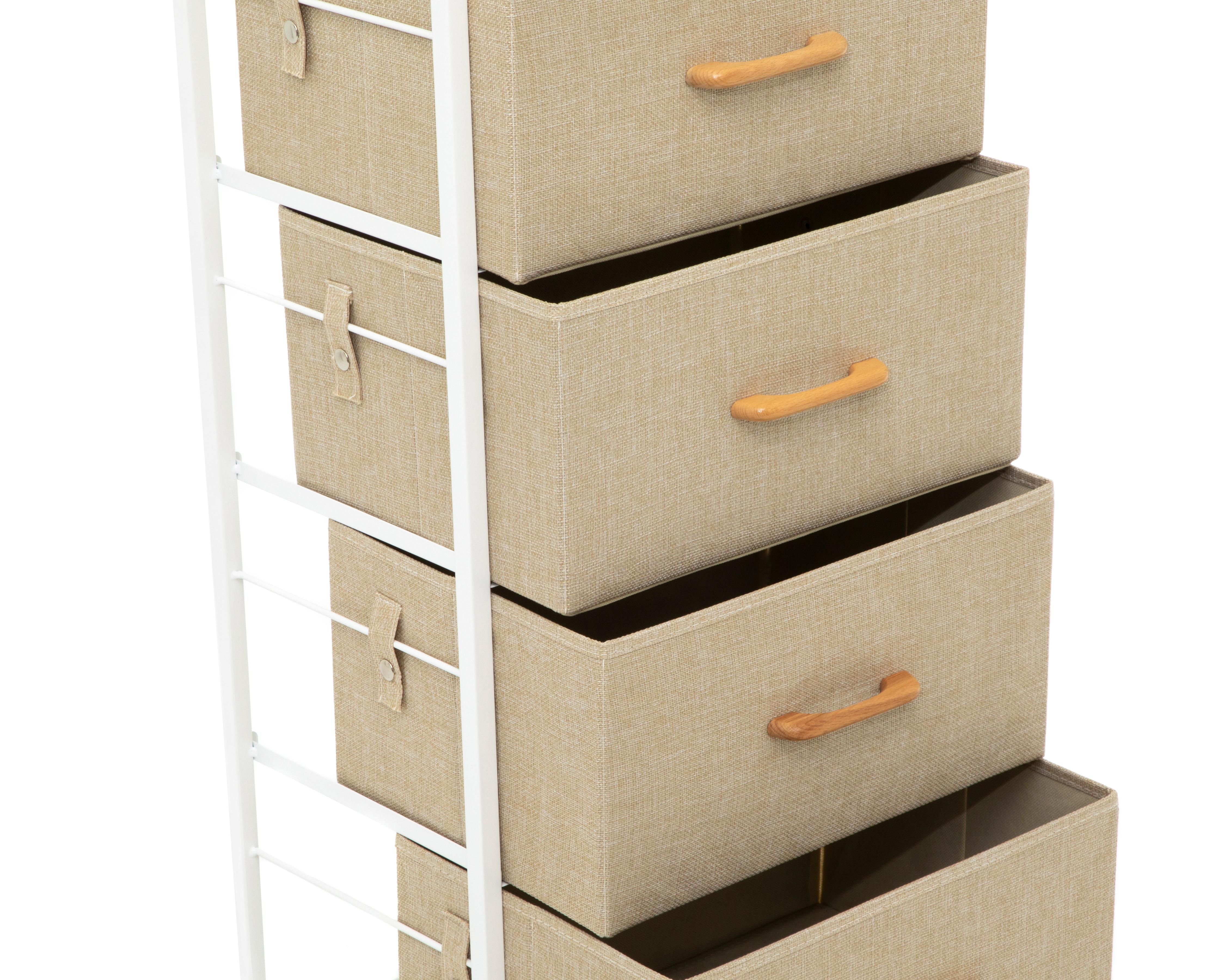 Foto 5 pulgar | Mueble Organizador de Metal +Simple Regina Beige