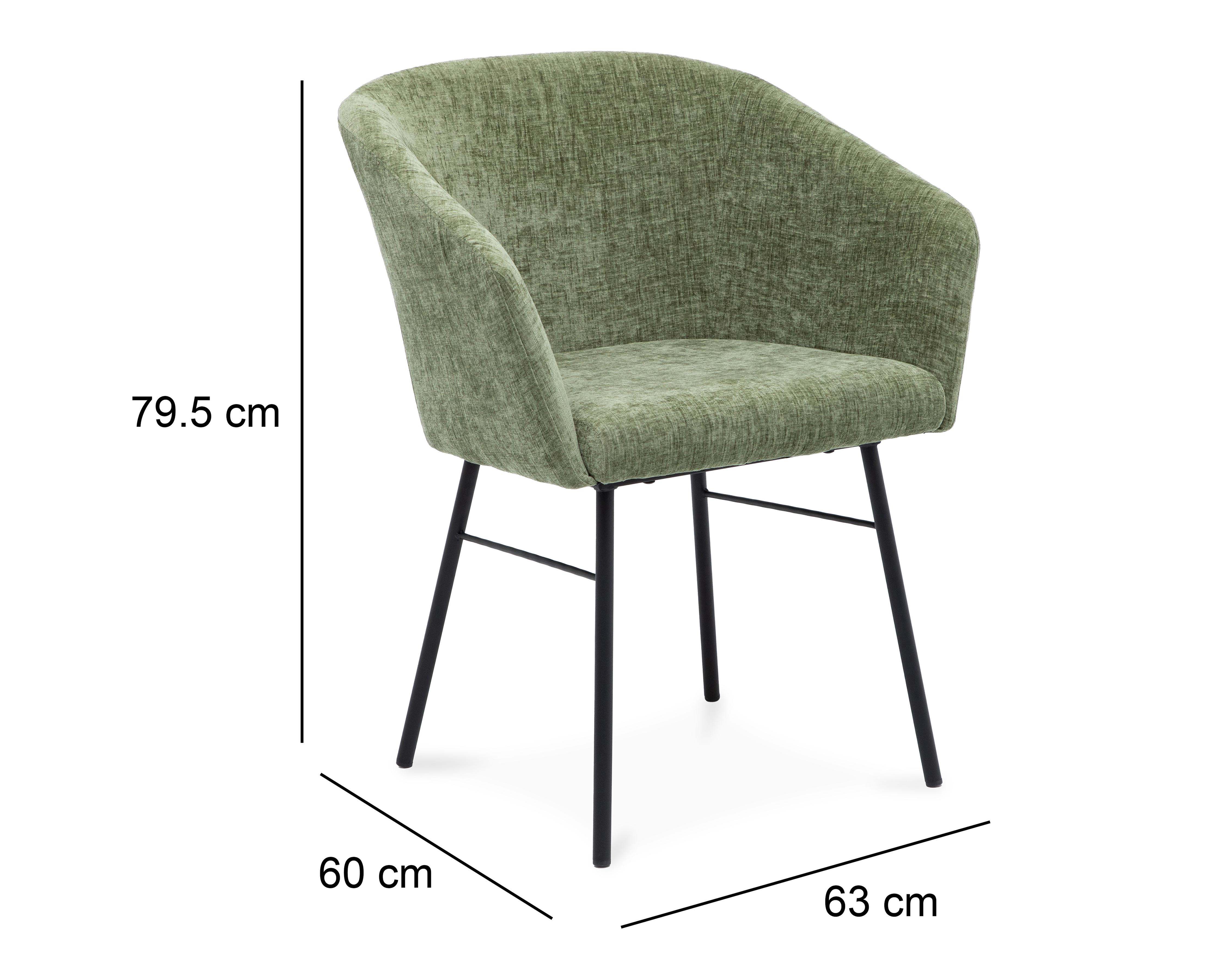 Foto 7 pulgar | Silla Ikal Aruba Verde