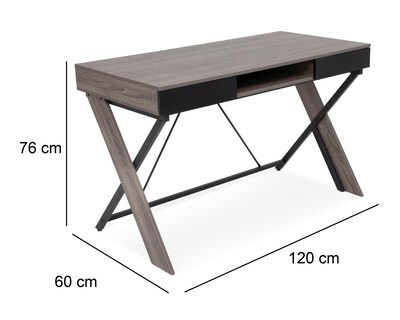 Foto 6 | Escritorio de Madera Estambul Roble