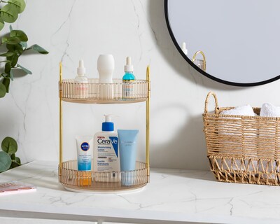 Foto 1 | Organizador para Baño +Simple Dorado