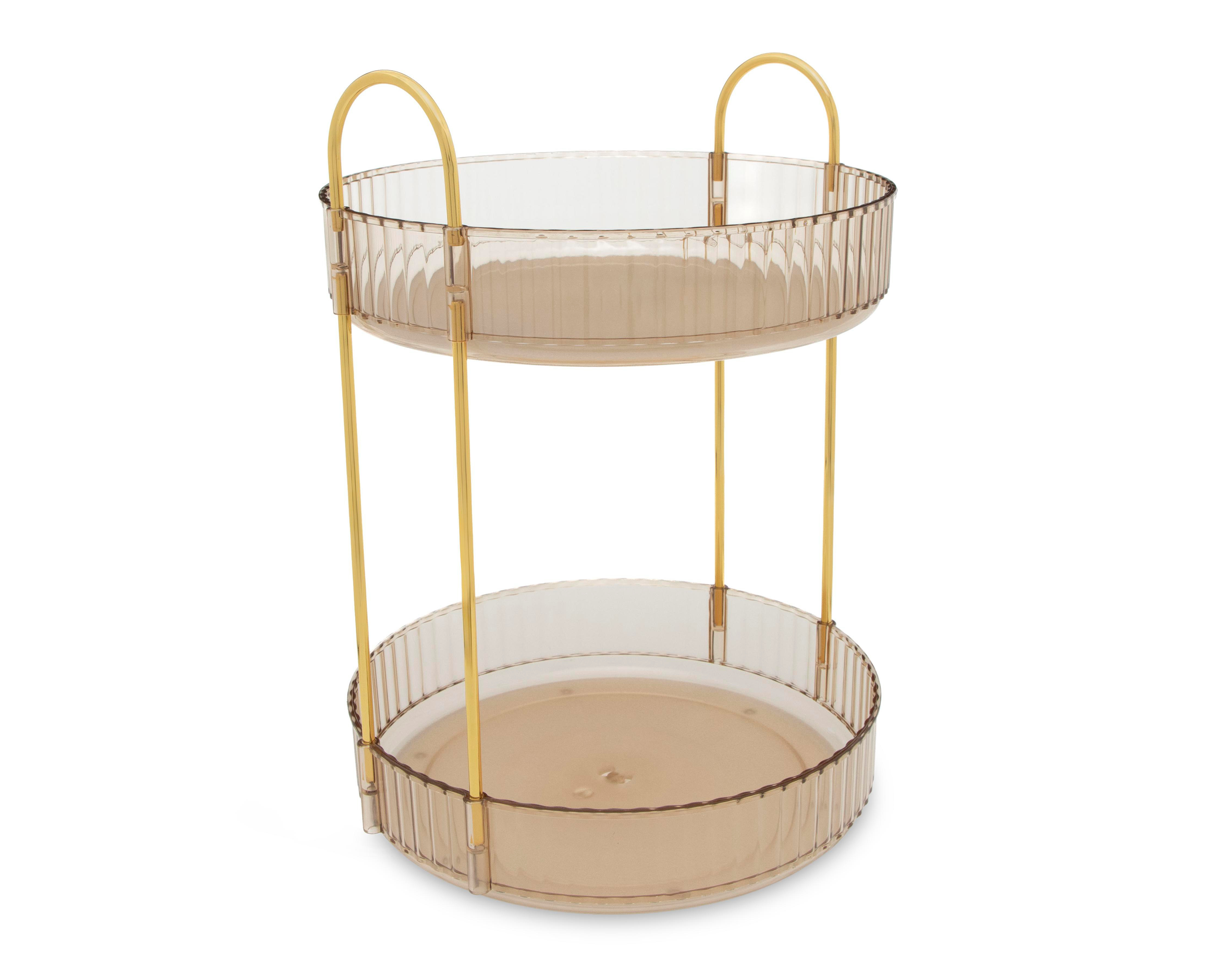 Foto 4 pulgar | Organizador para Baño +Simple Dorado
