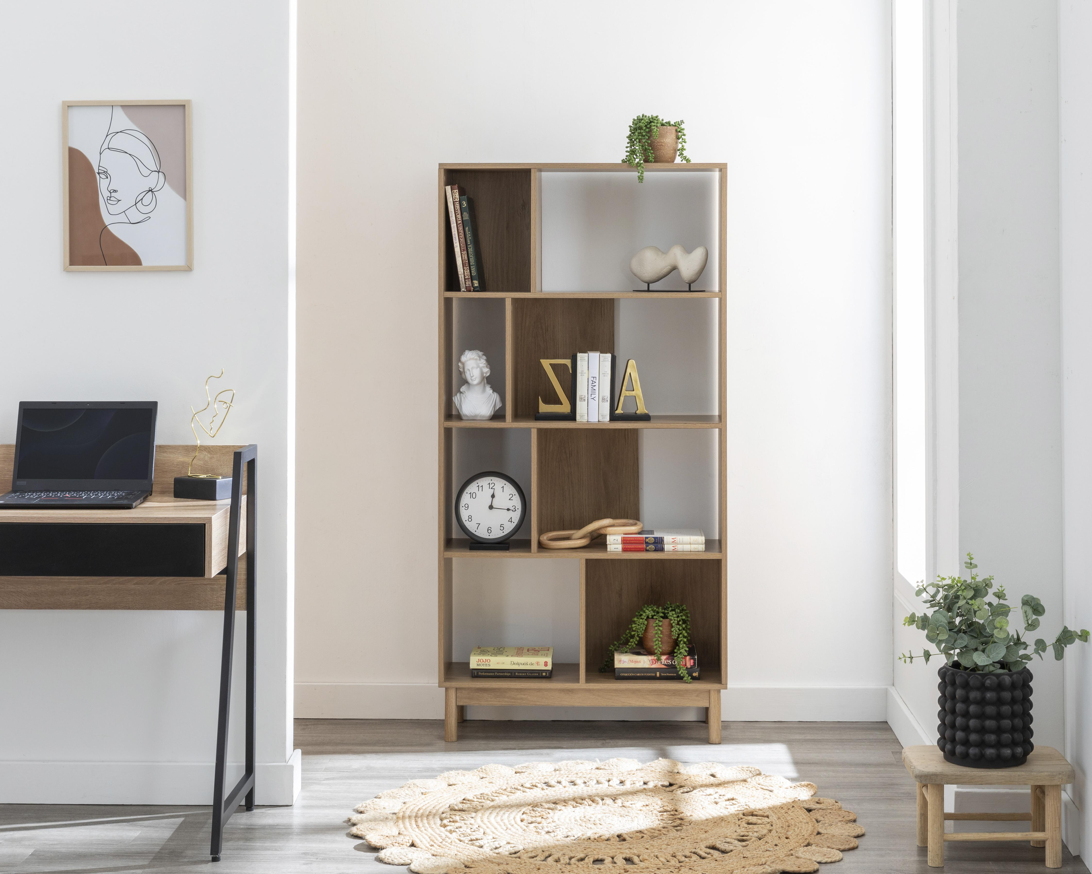 Librero de Madera Fontana Café $1,699