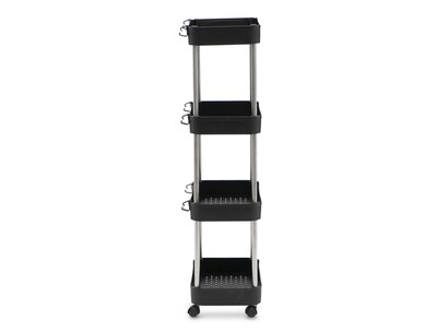 Foto 4 | Carrito Organizador de Plástico +Simple Axel Negro