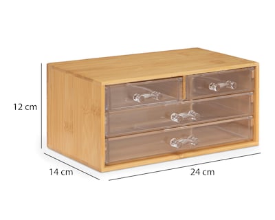 Foto 6 | Organizador para Baño +Simple de Bambú