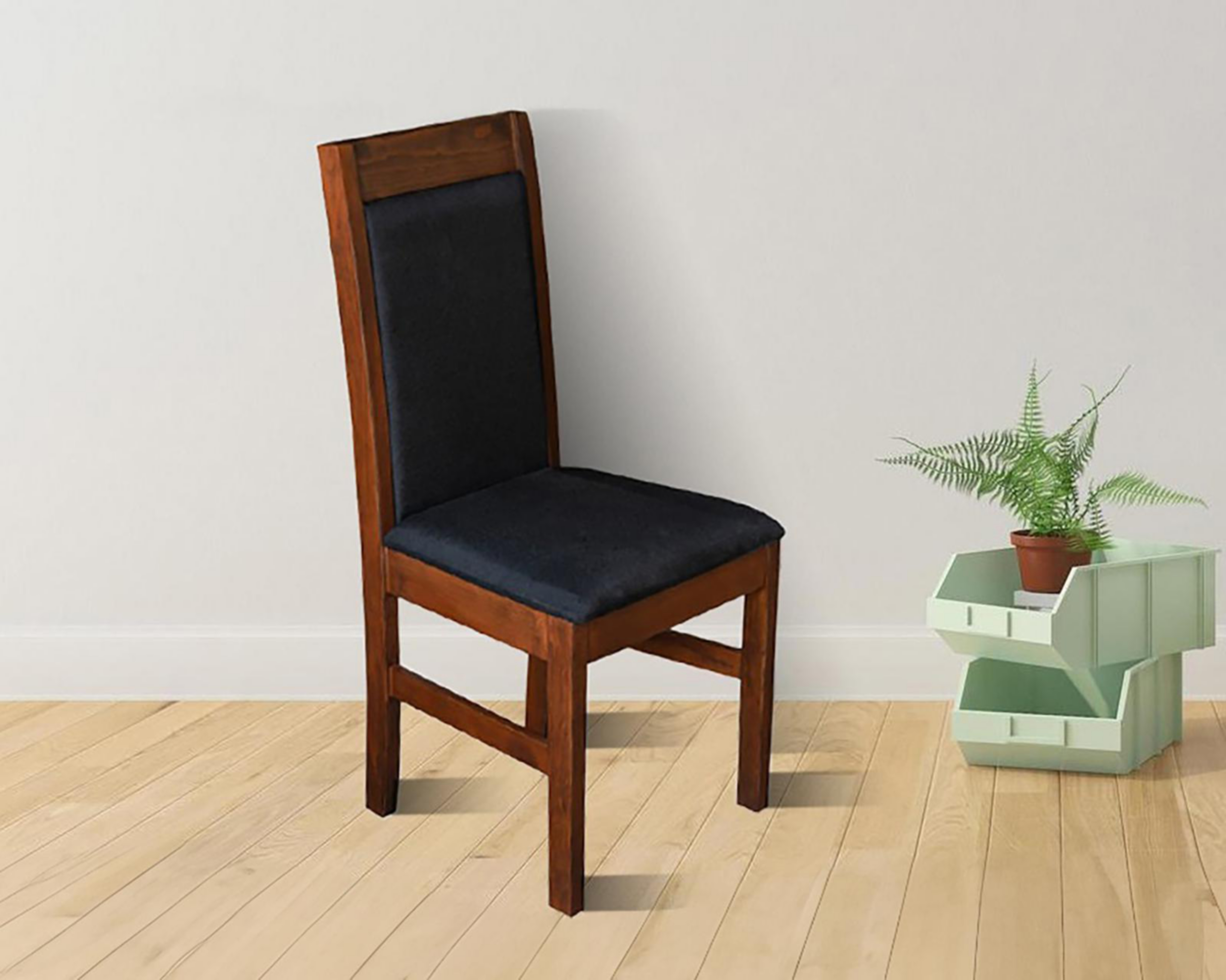 Foto 6 pulgar | Silla Venecia Negra
