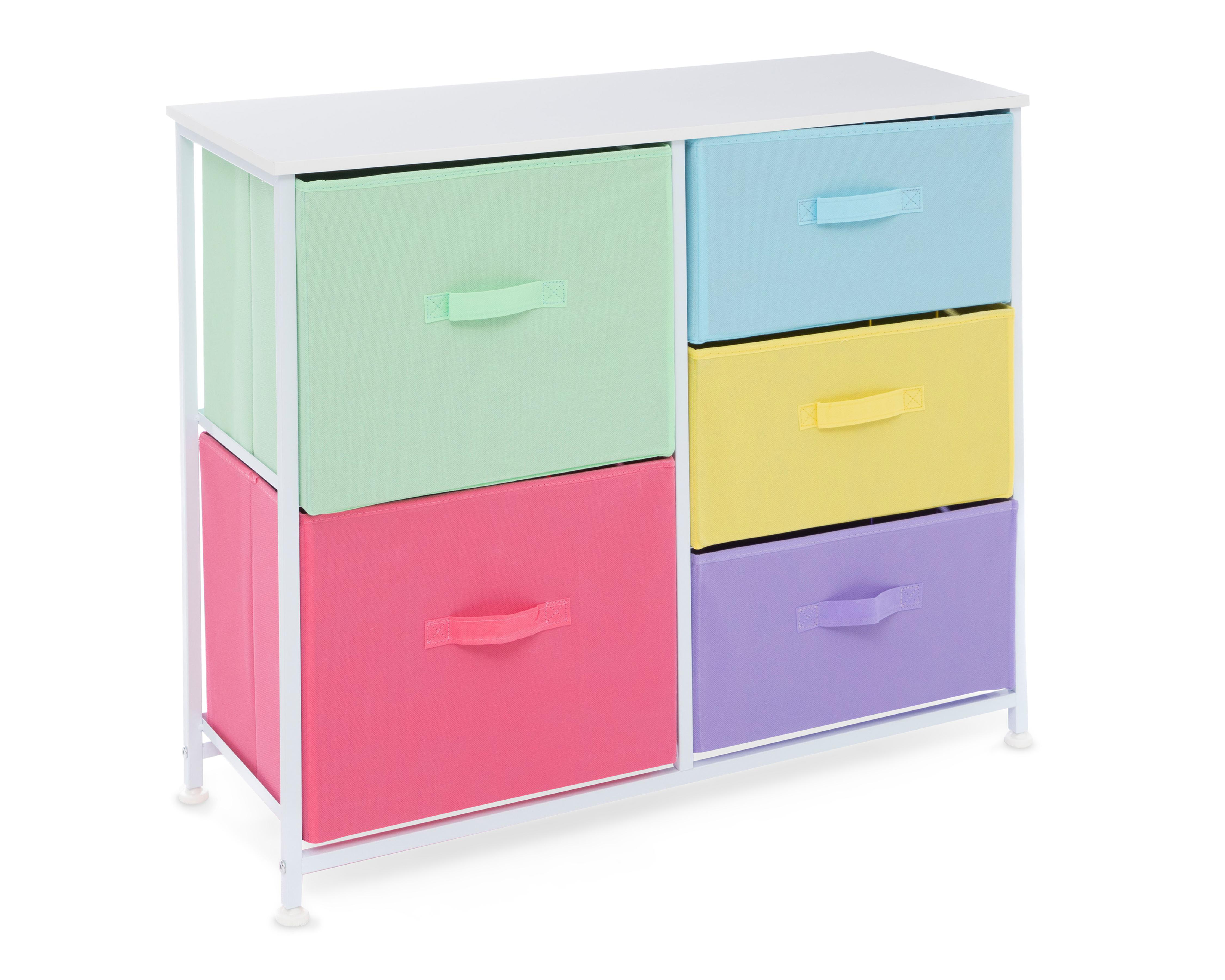 Foto 4 pulgar | Mueble Organizador de Tela +Simple Luna Multicolor