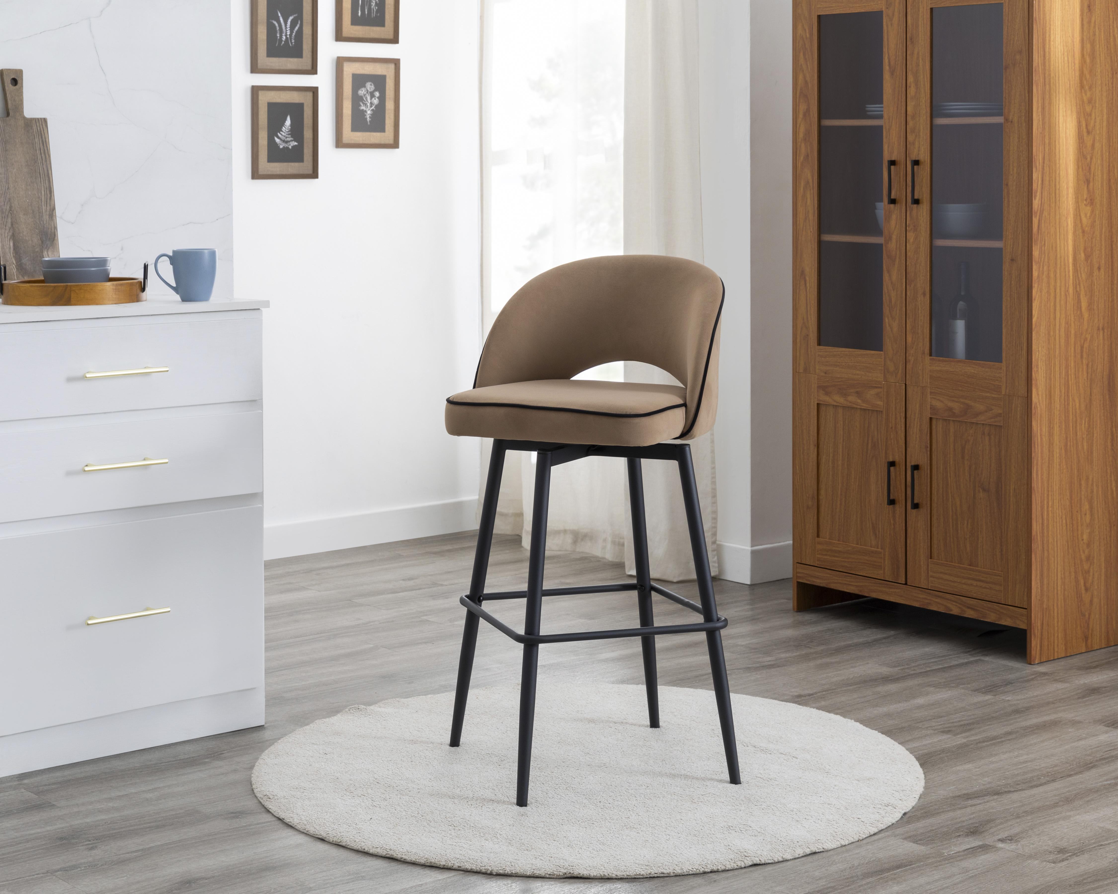 Banco de Metal Ikal Montreal Taupe $1,699