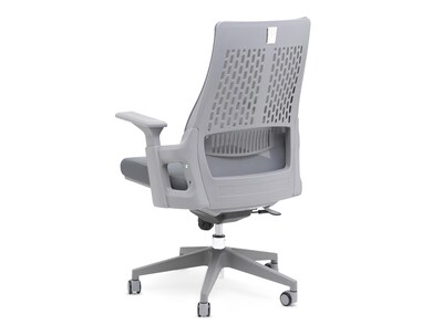 Foto 3 | Silla de Oficina California Gris