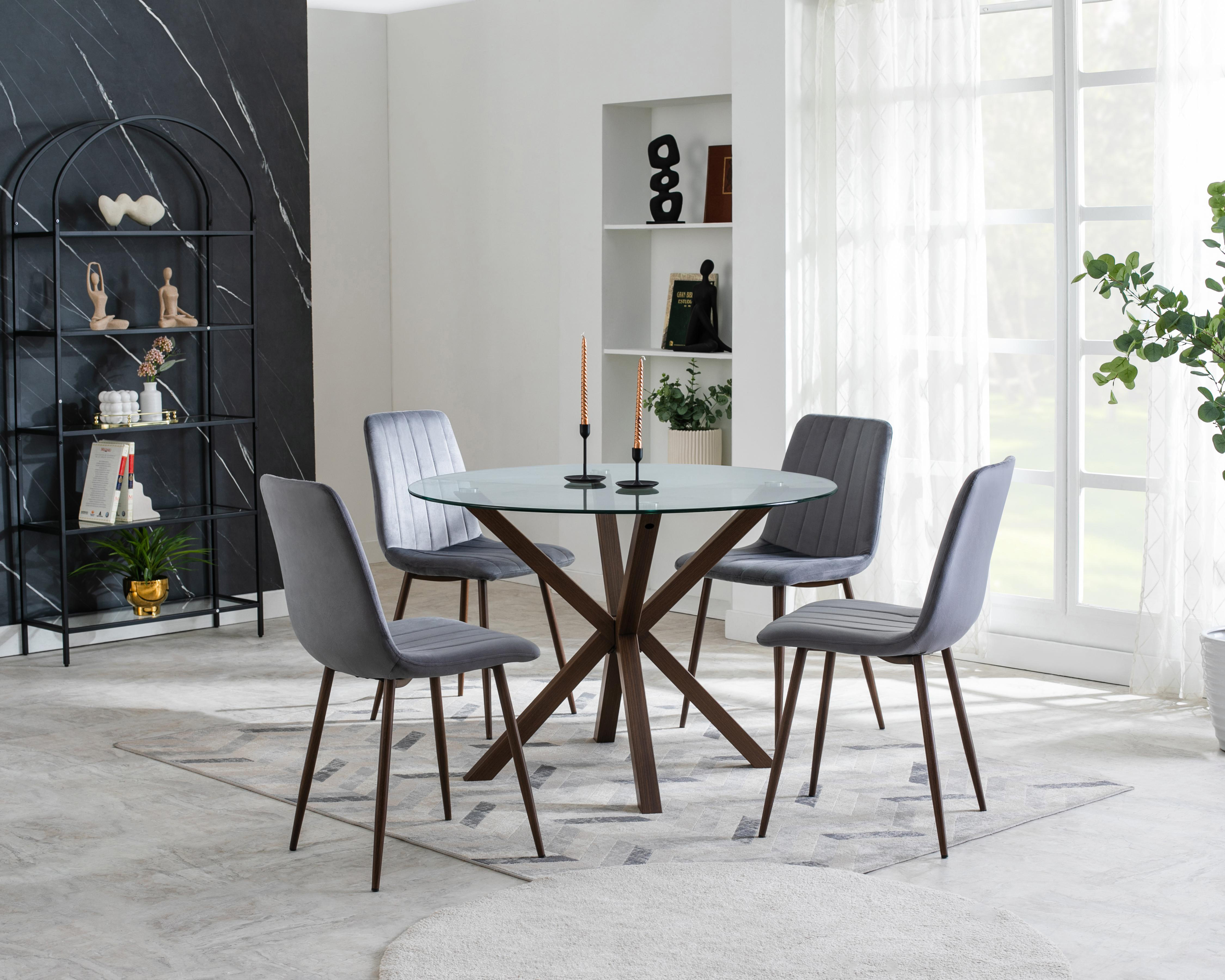 Foto 1 | Comedor Samara con 4 Sillas