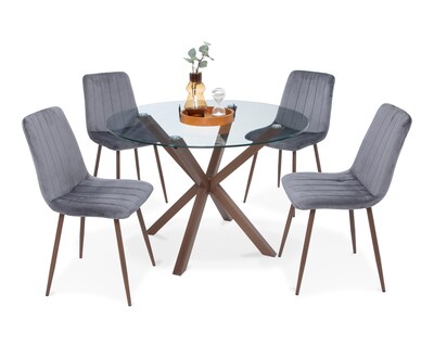 Foto 6 | Comedor Samara con 4 Sillas