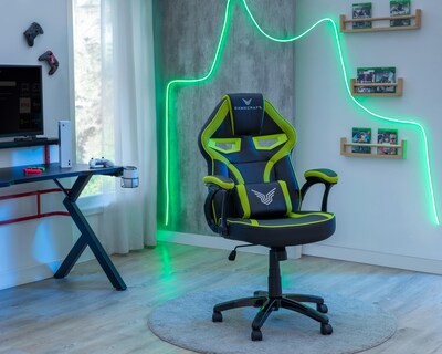 Foto 1 | Silla Gamer Gamecraft Reclinable Negra