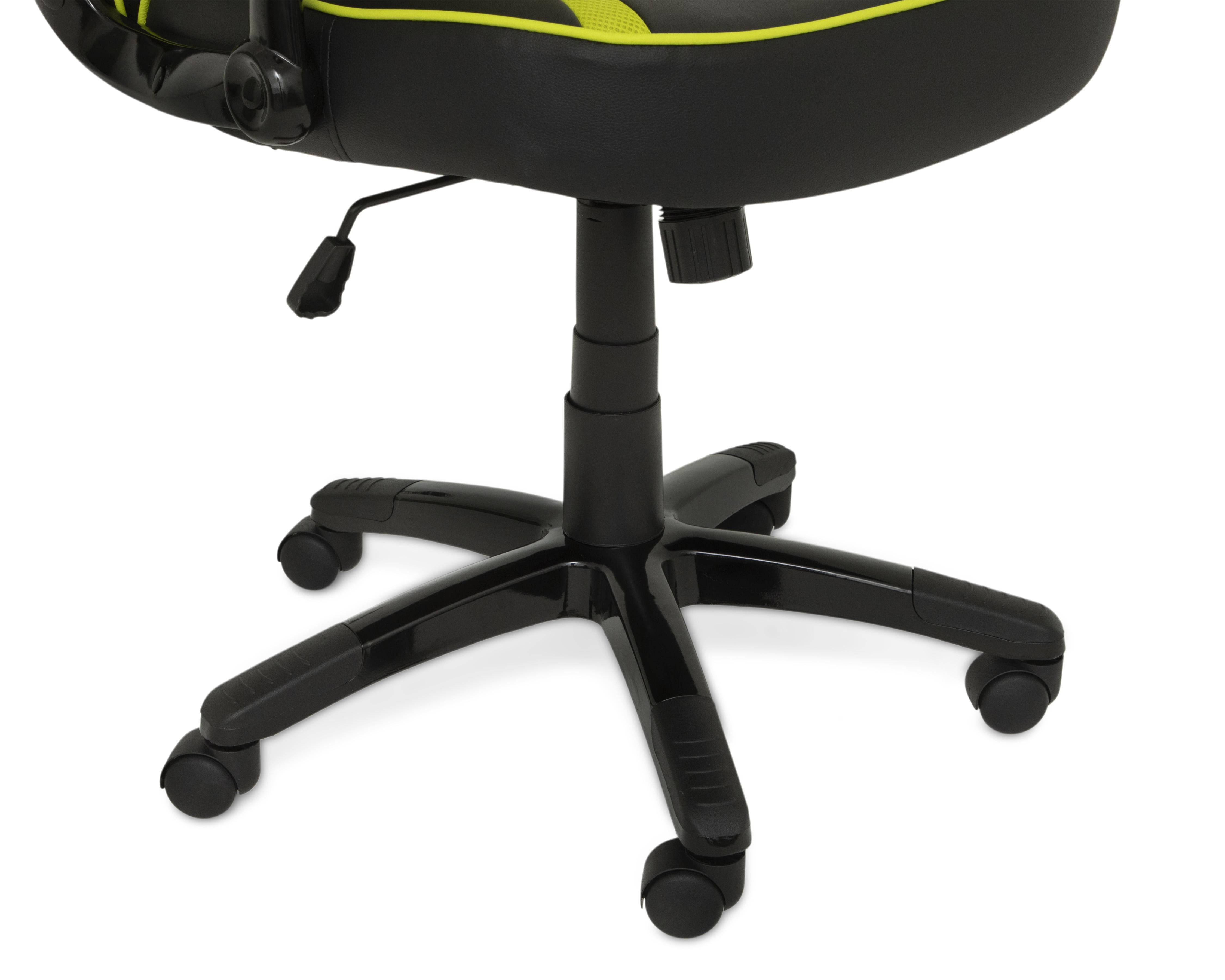 Foto 6 pulgar | Silla Gamer Gamecraft Reclinable Negra