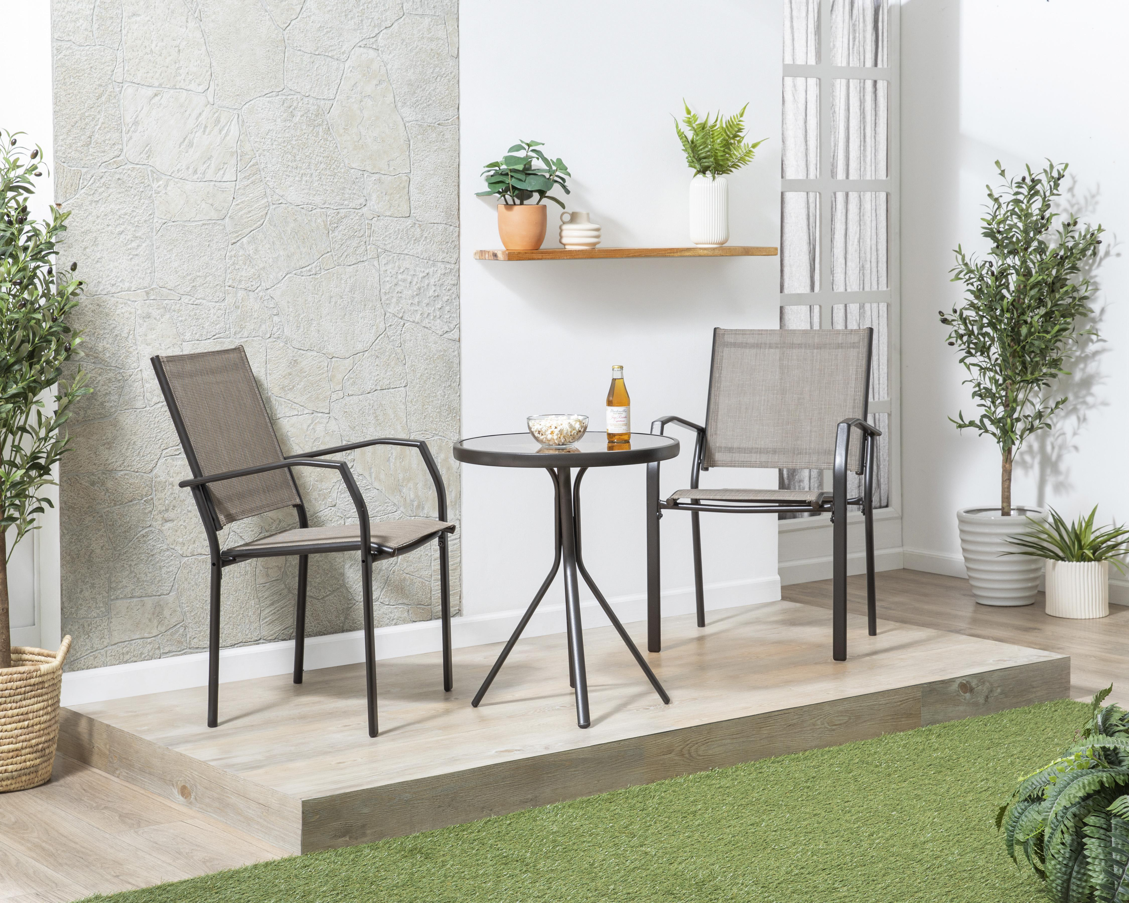 Juego de Jardín Taupe Congo Aruba 3 Piezas $2,199
