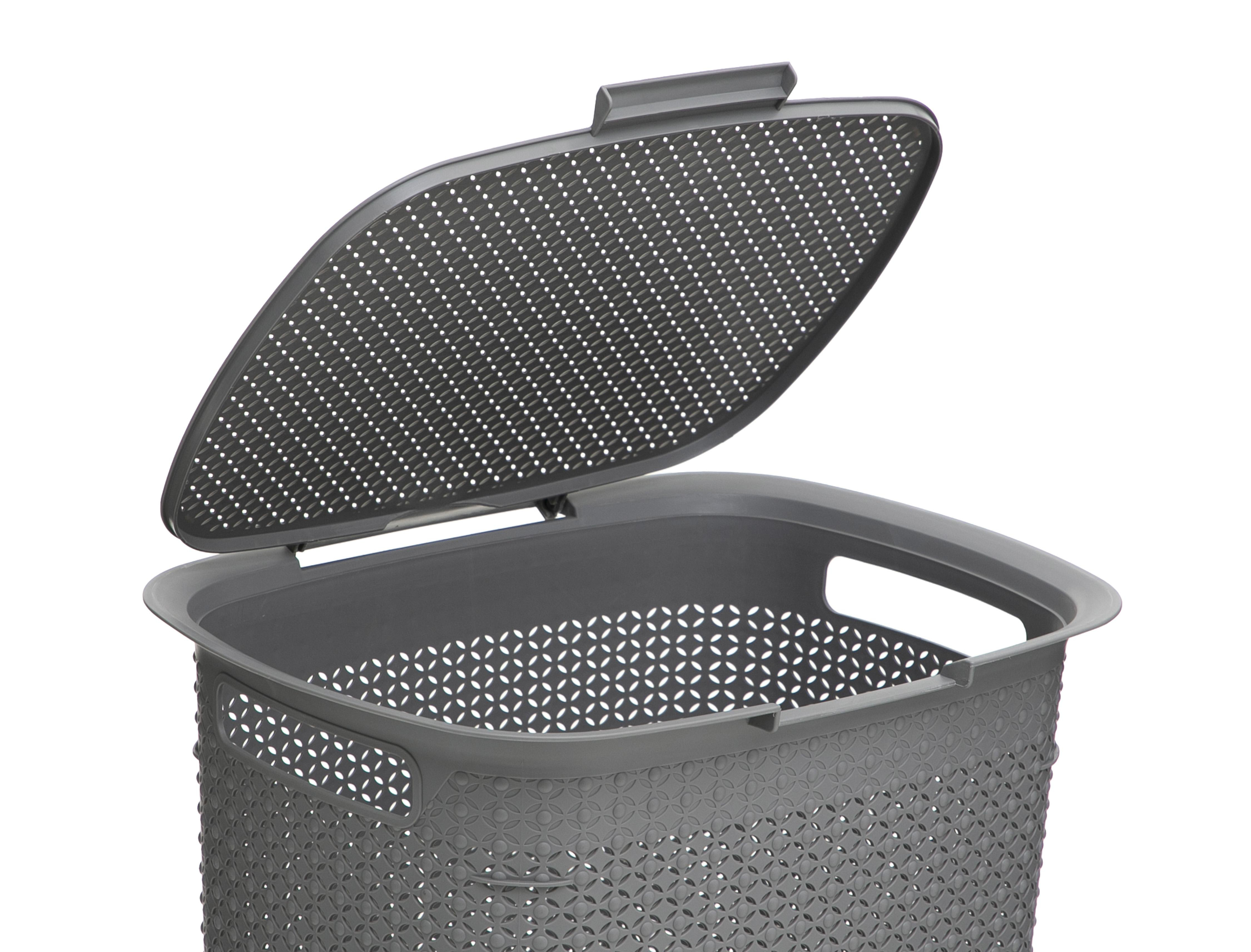 Foto 6 pulgar | Cesto de Ropa para Lavandería +Simple de Plástico