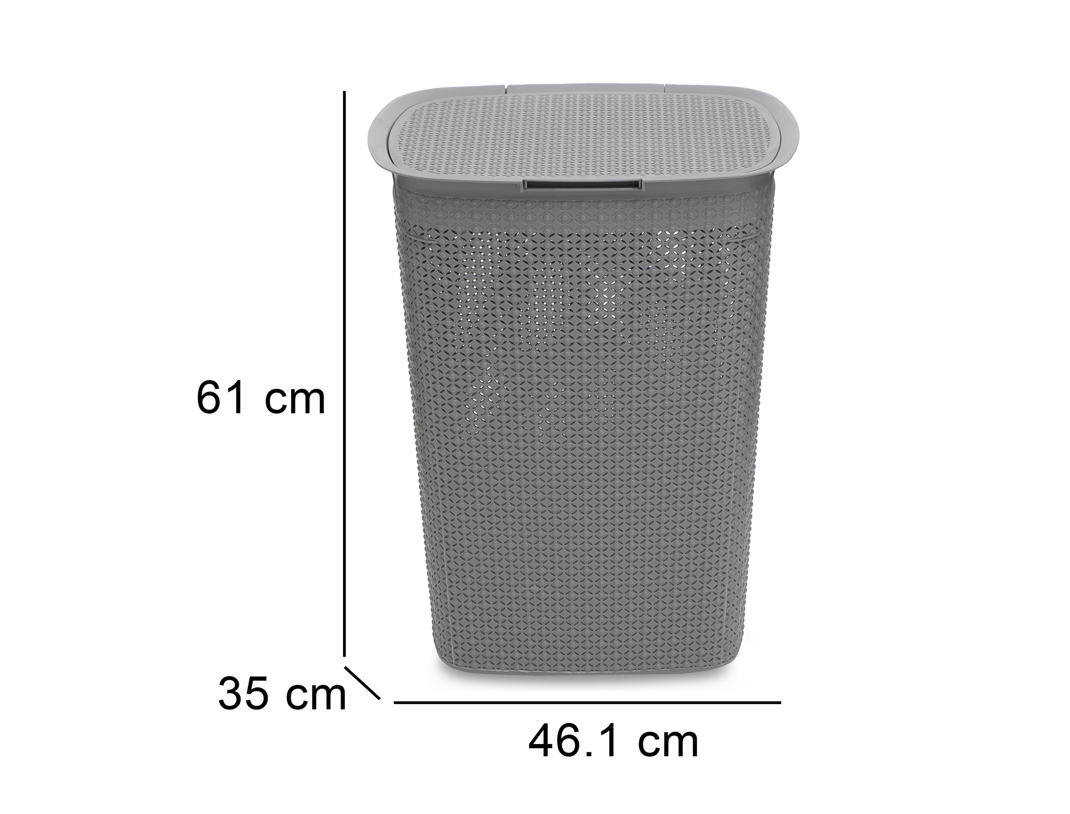 Foto 8 pulgar | Cesto de Ropa para Lavandería +Simple de Plástico