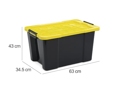 Foto 6 | Caja de Almacenamiento de Polipropileno Columbus 60 L