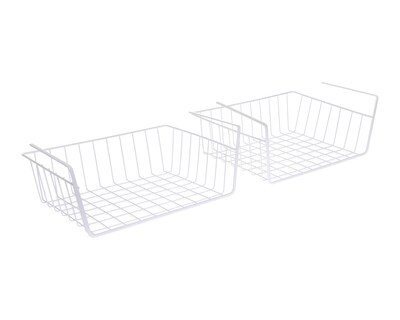 Foto 1 | Cesta de Almacenamiento +Simple de Metal 2 Piezas