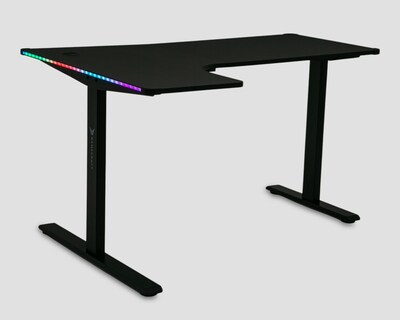 Foto 4 | Escritorio de Metal Onix Negro