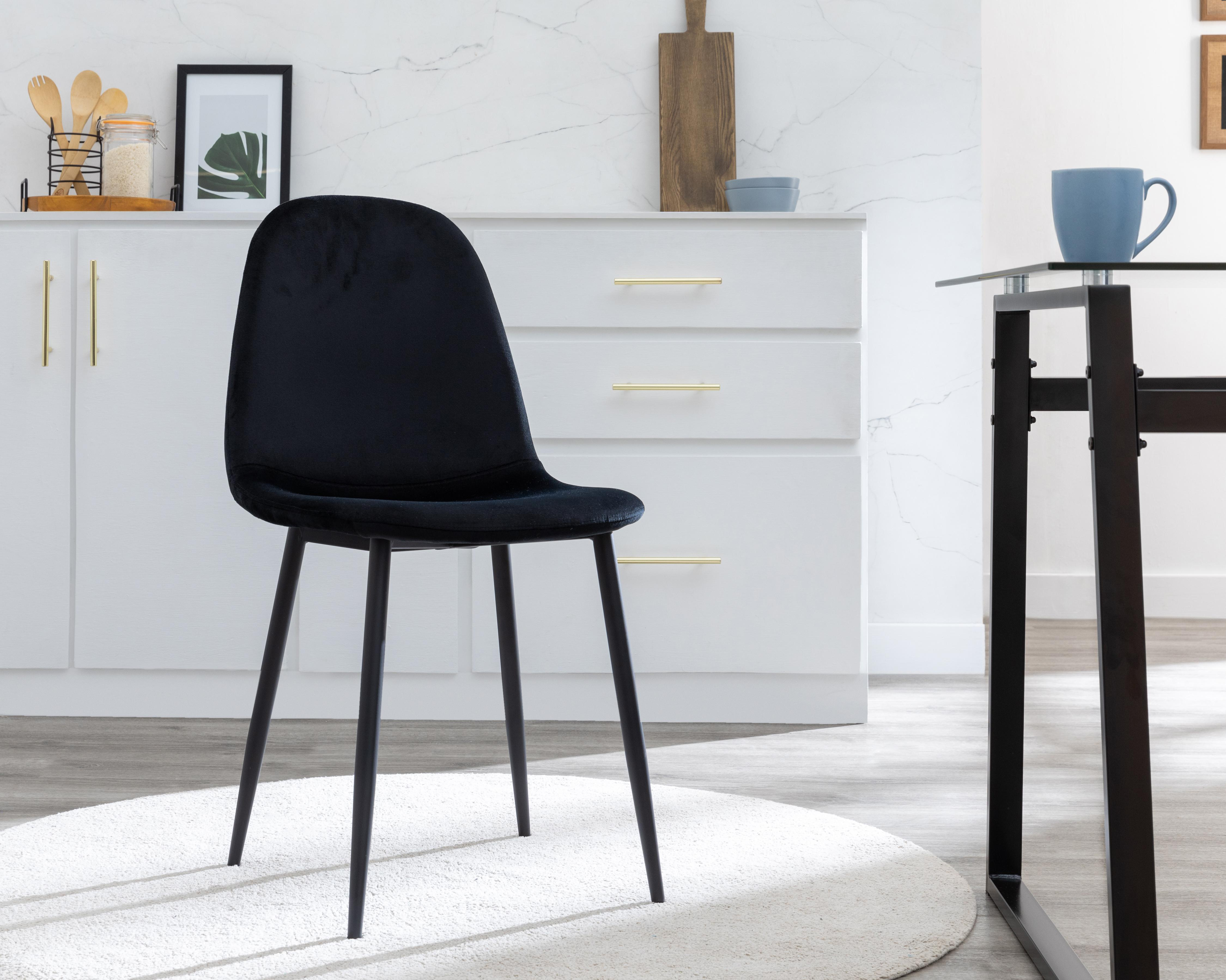 Silla de Metal Ikal Belice Negra