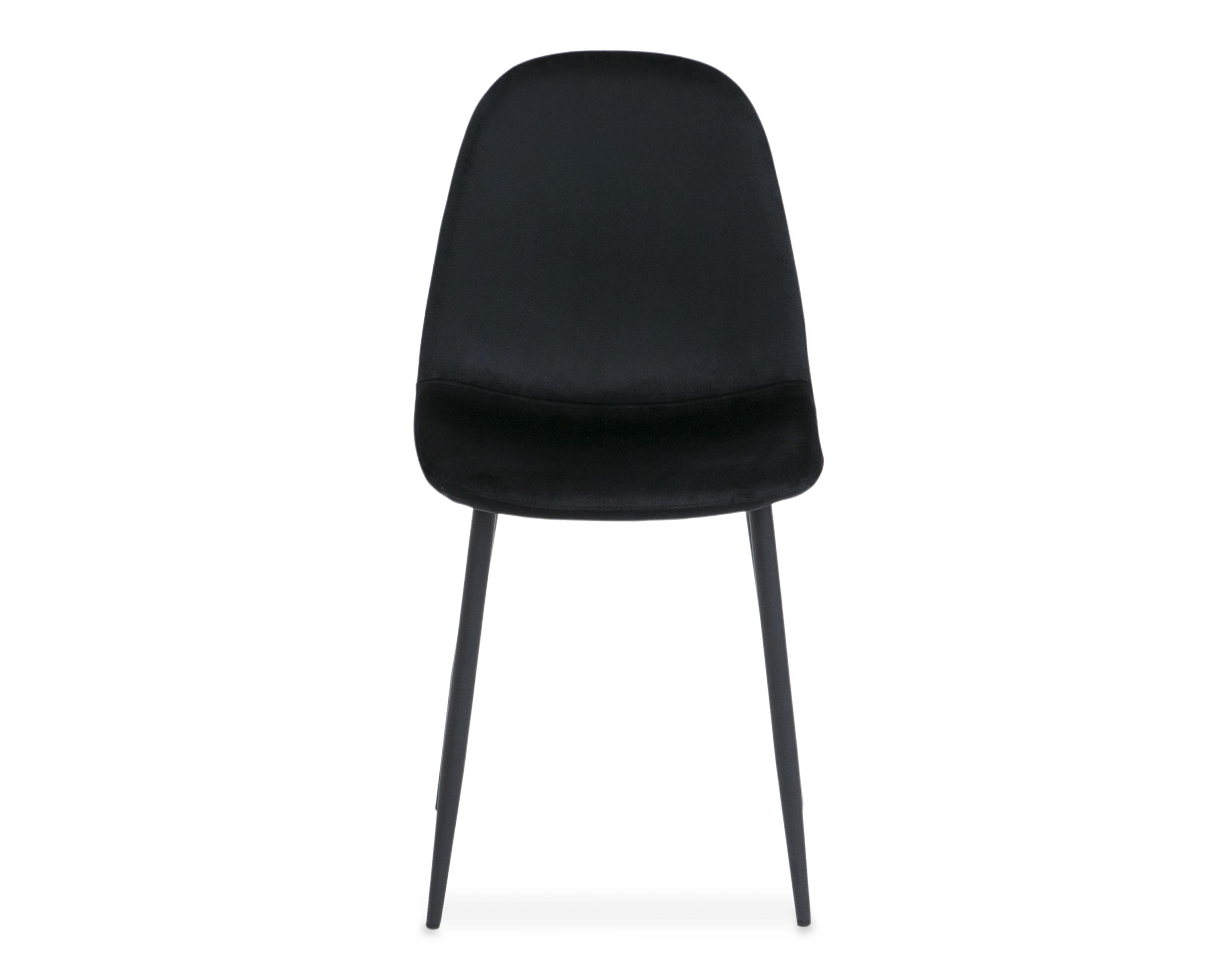 Foto 4 pulgar | Silla de Metal Ikal Belice Negra