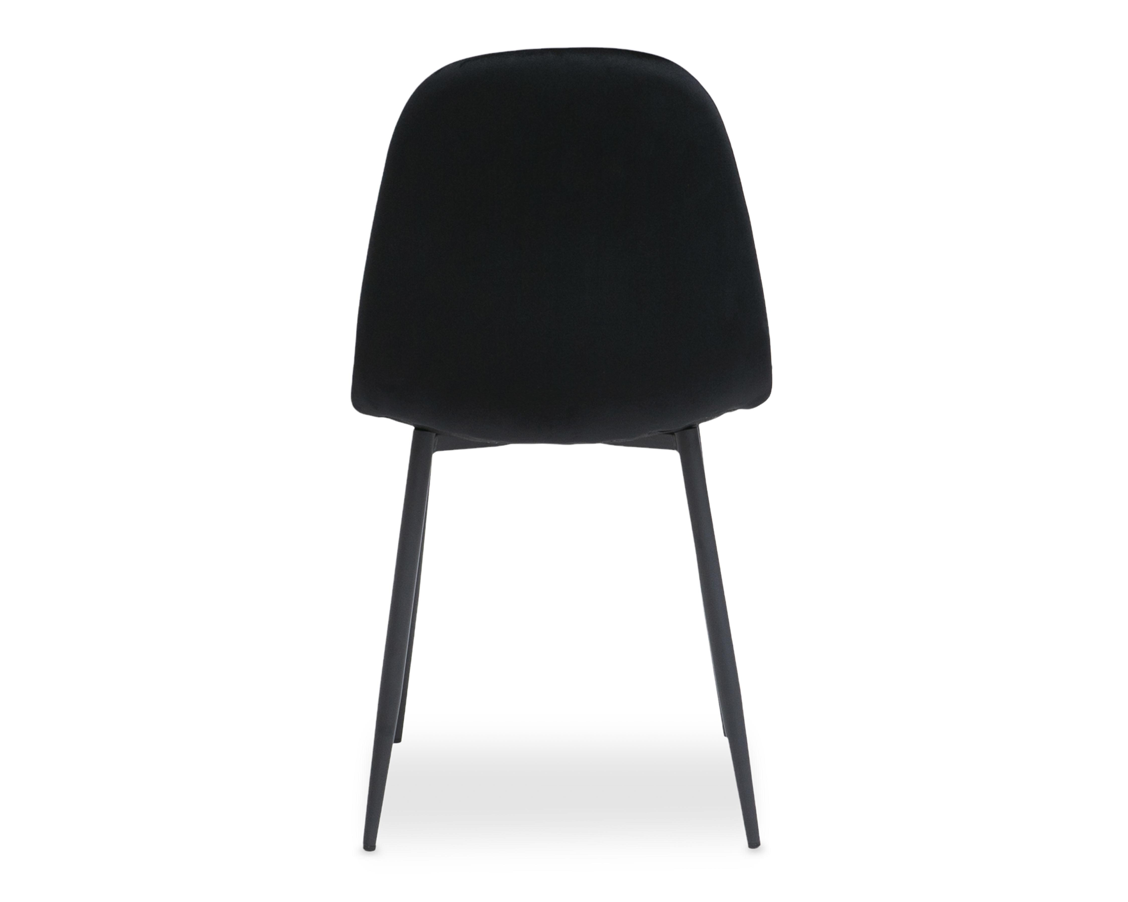 Foto 5 pulgar | Silla de Metal Ikal Belice Negra