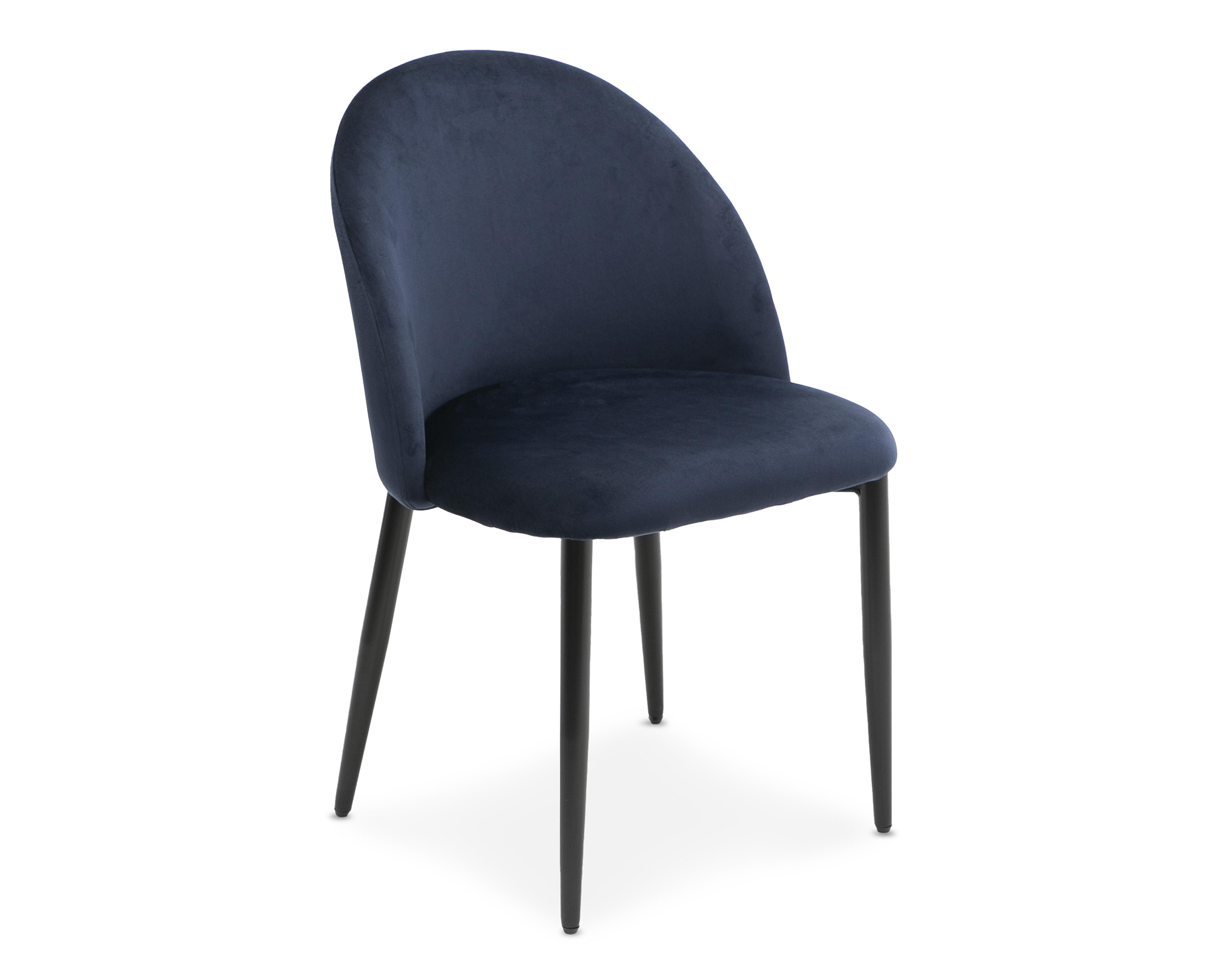 Foto 3 pulgar | Silla de Madera Ikal Verona Azul