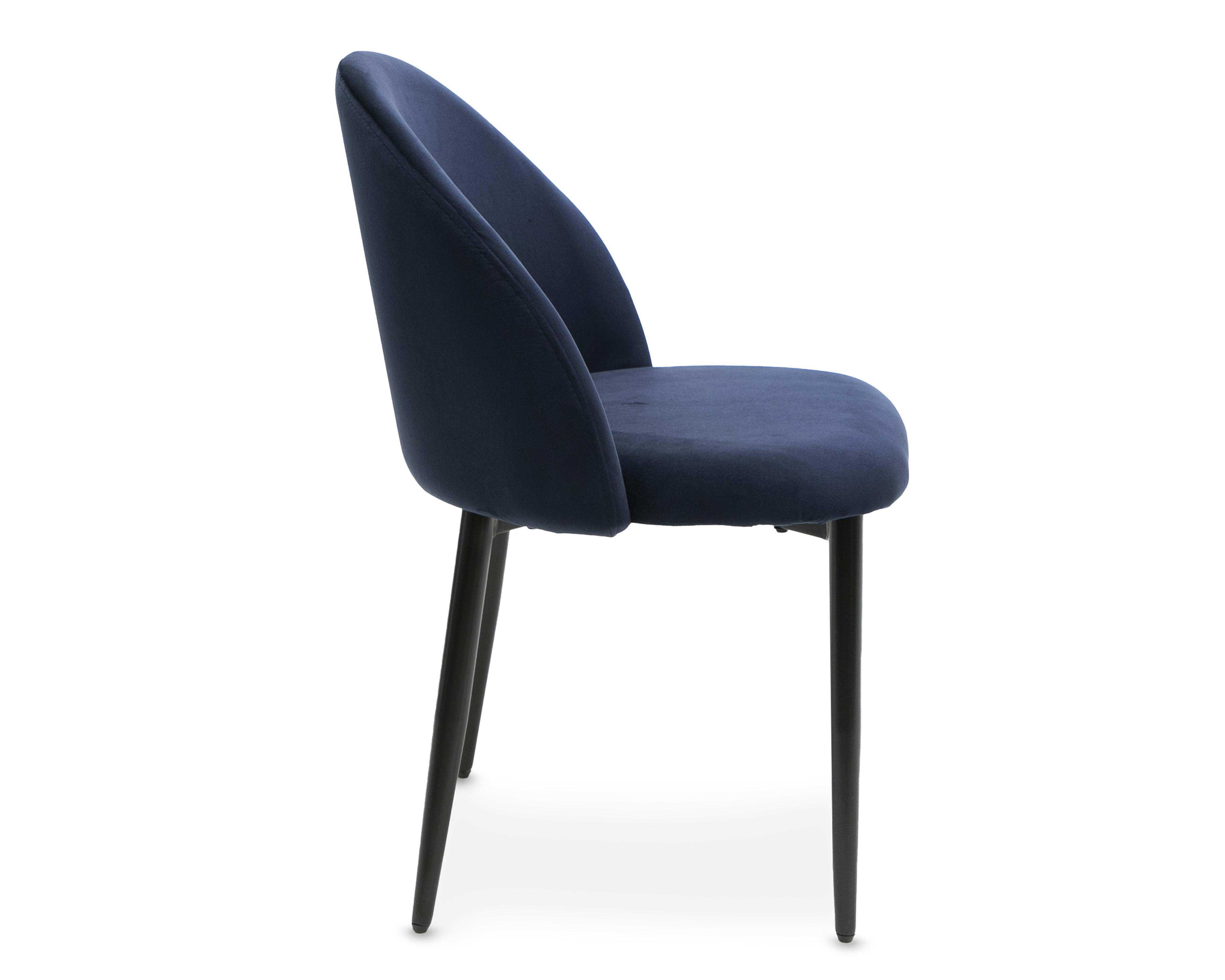 Foto 4 pulgar | Silla de Madera Ikal Verona Azul