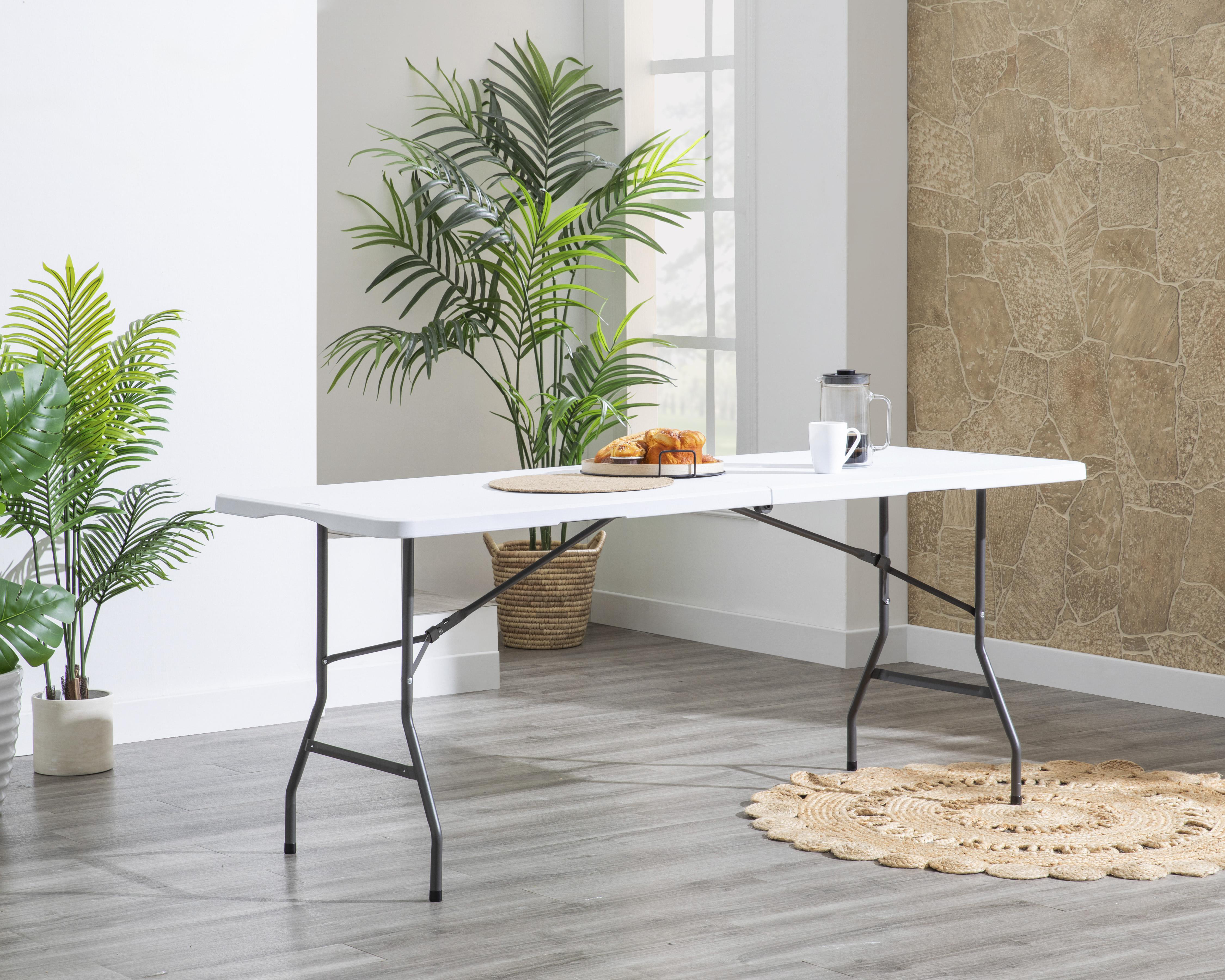 Foto 6 | Mesa Multiusos Rectangular Tapatia Plegable 180 x 74 x 75 cm