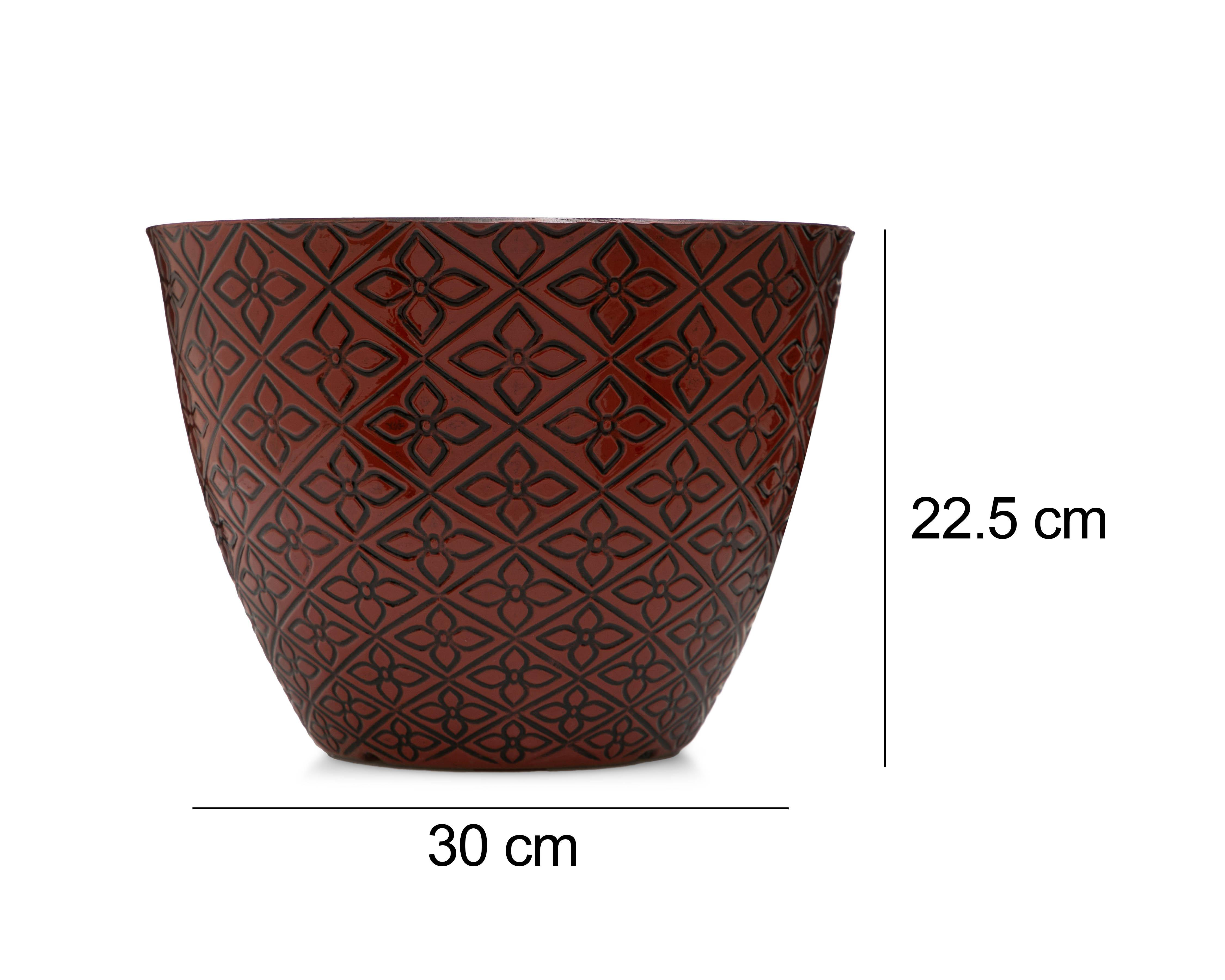 Foto 5 | Maceta de Plástico Congo 22.5 cm
