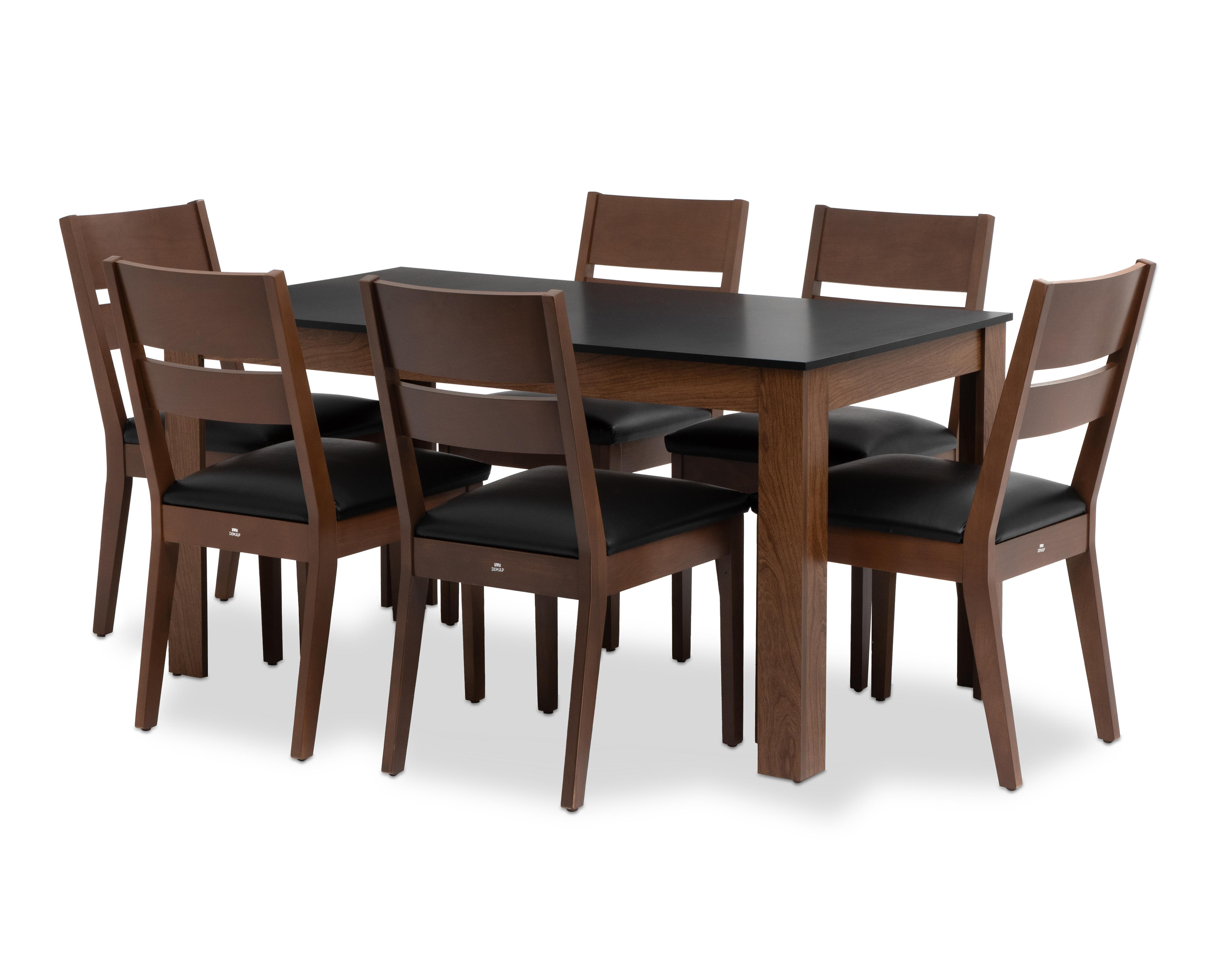 Foto 3 pulgar | Comedor Fargo con 6 Sillas