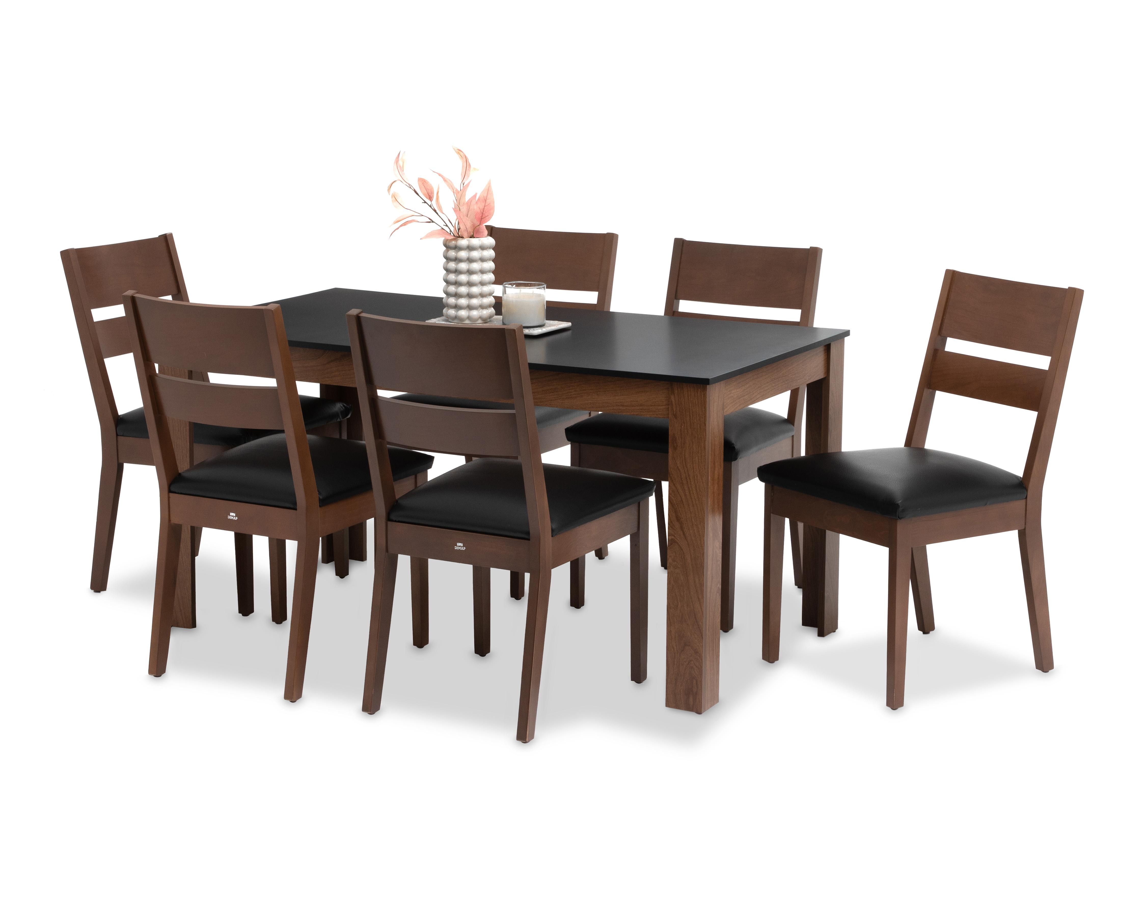 Foto 7 pulgar | Comedor Fargo con 6 Sillas