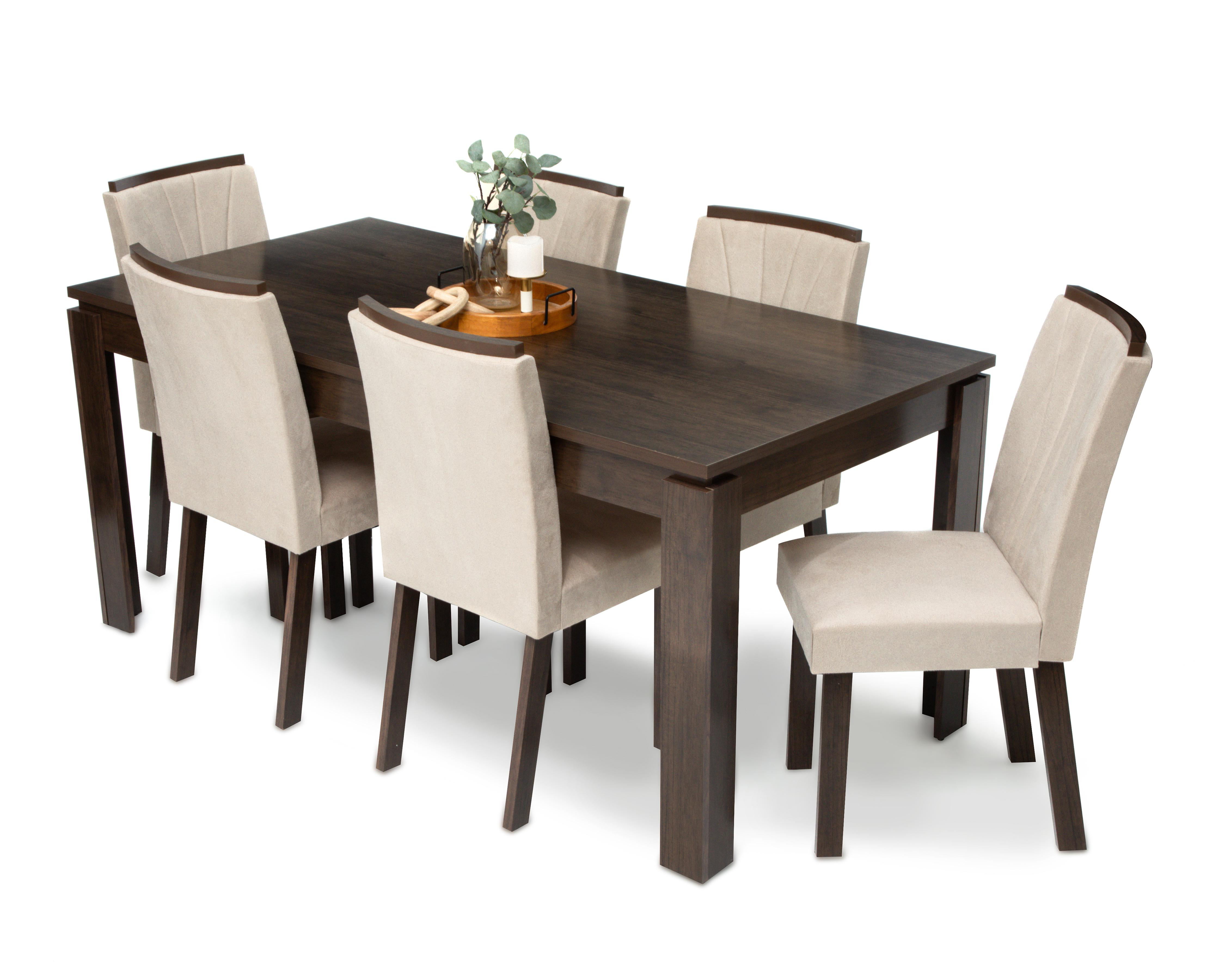 Foto 6 | Comedor Nueva Zelanda 6 Sillas