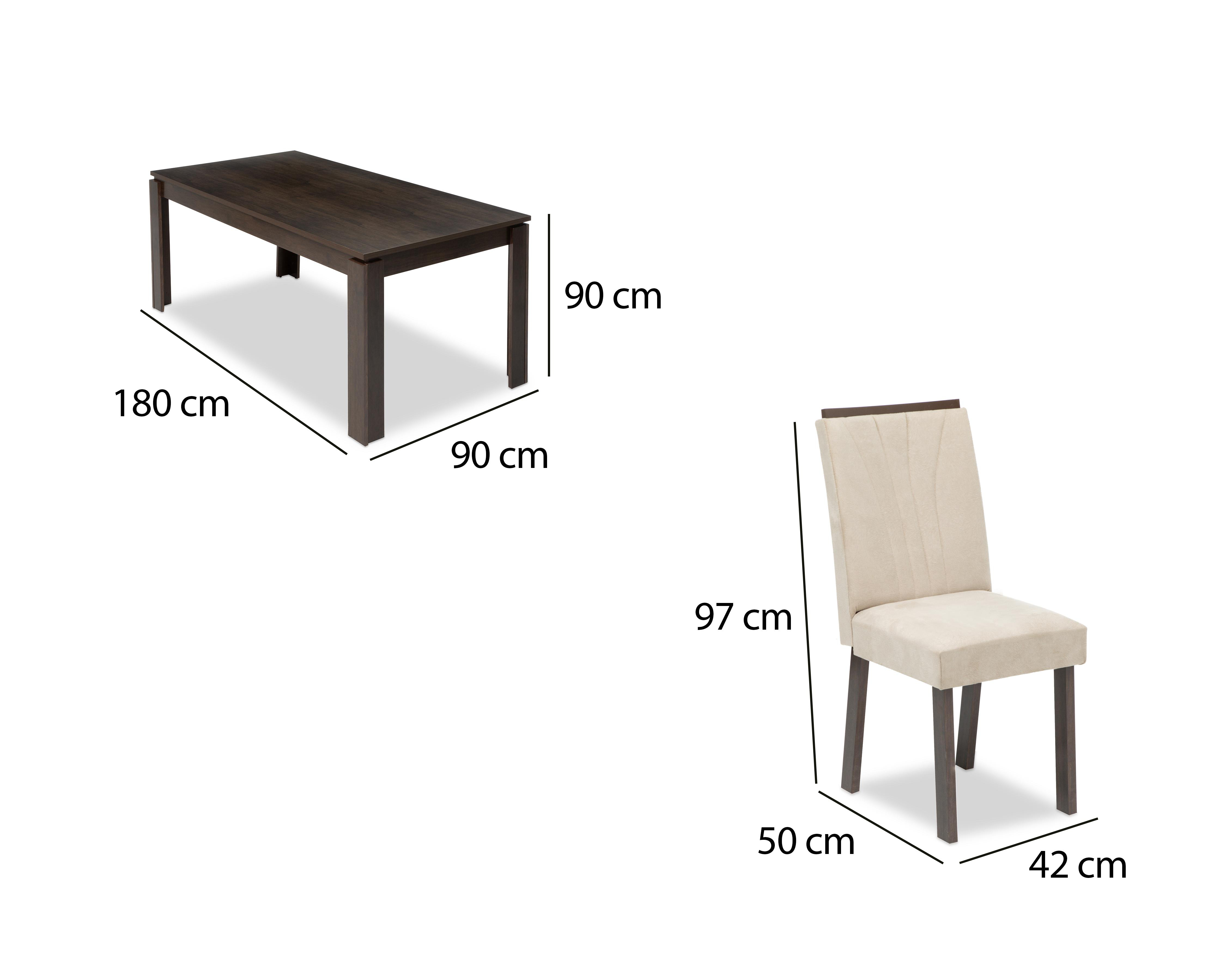 Foto 7 | Comedor Nueva Zelanda 6 Sillas