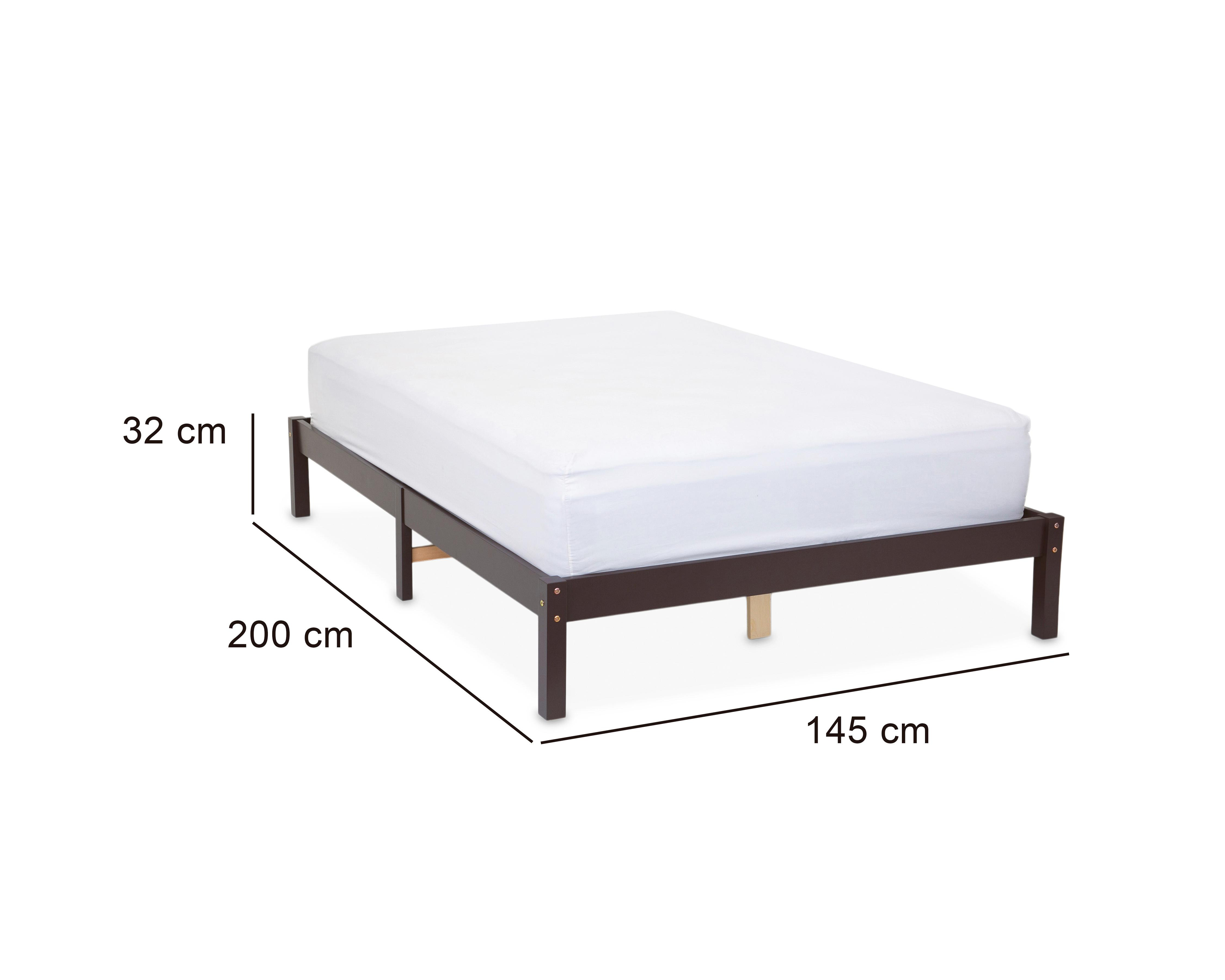 Foto 6 | Base para Cama Matrimonial Mendy de Madera de Pino