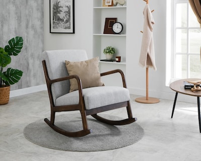 Foto 1 | Silla Mecedora de Madera Ikal Cameron