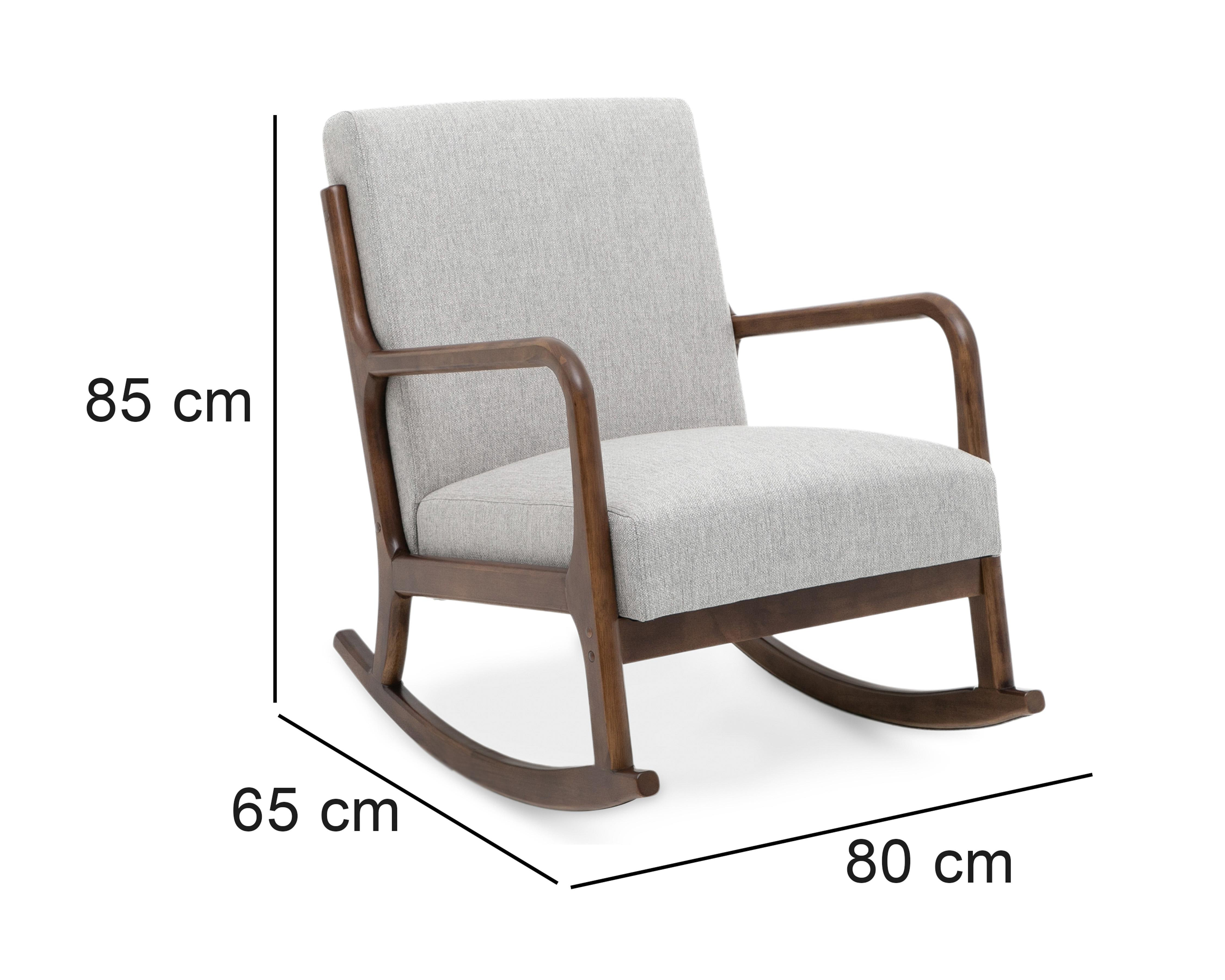 Foto 7 pulgar | Silla Mecedora de Madera Ikal Cameron