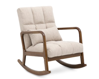 Foto 2 | Silla Mecedora de Madera Ikal Siena