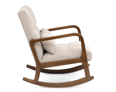 Foto 3 | Silla Mecedora de Madera Ikal Siena