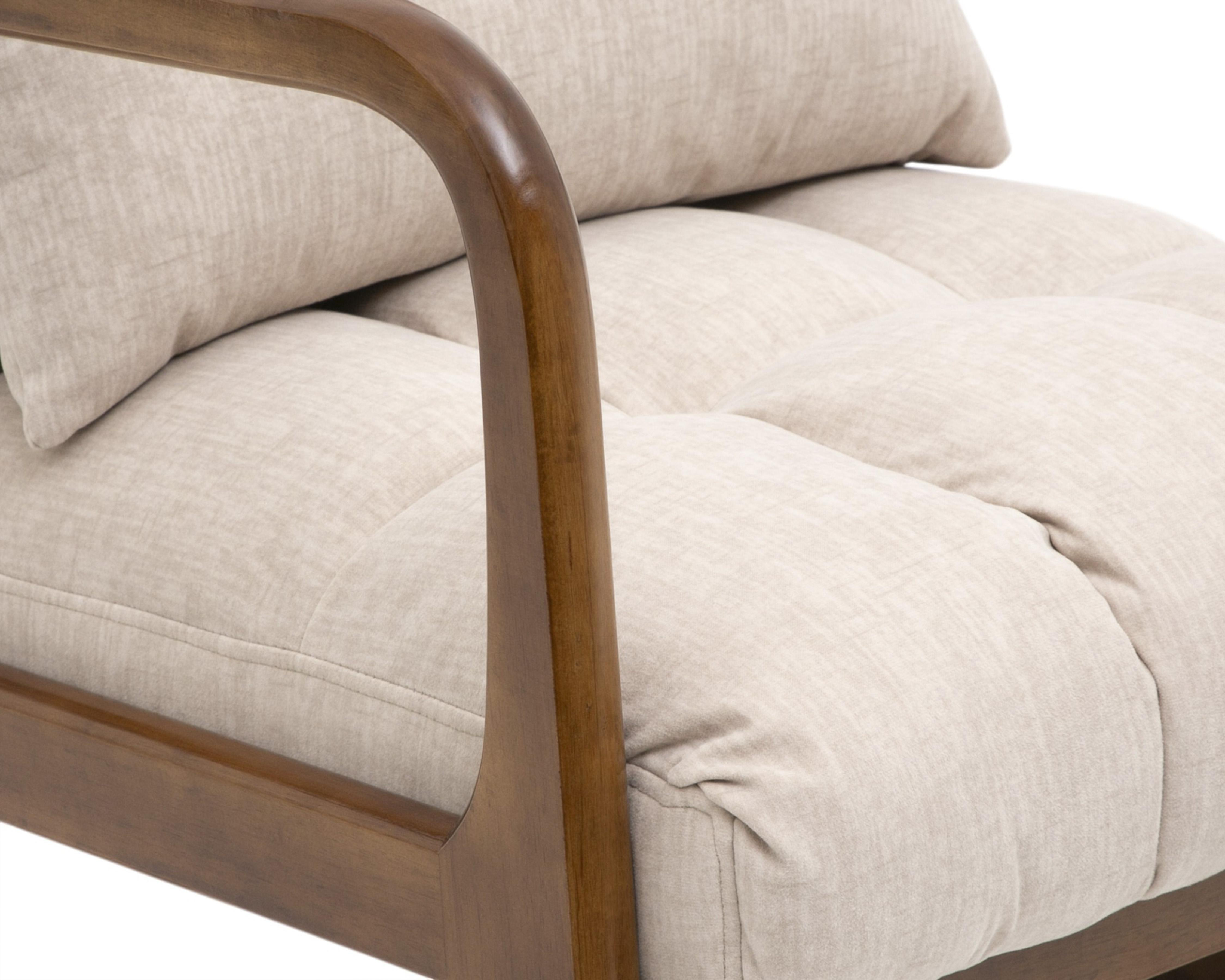 Foto 6 pulgar | Silla Mecedora de Madera Ikal Siena