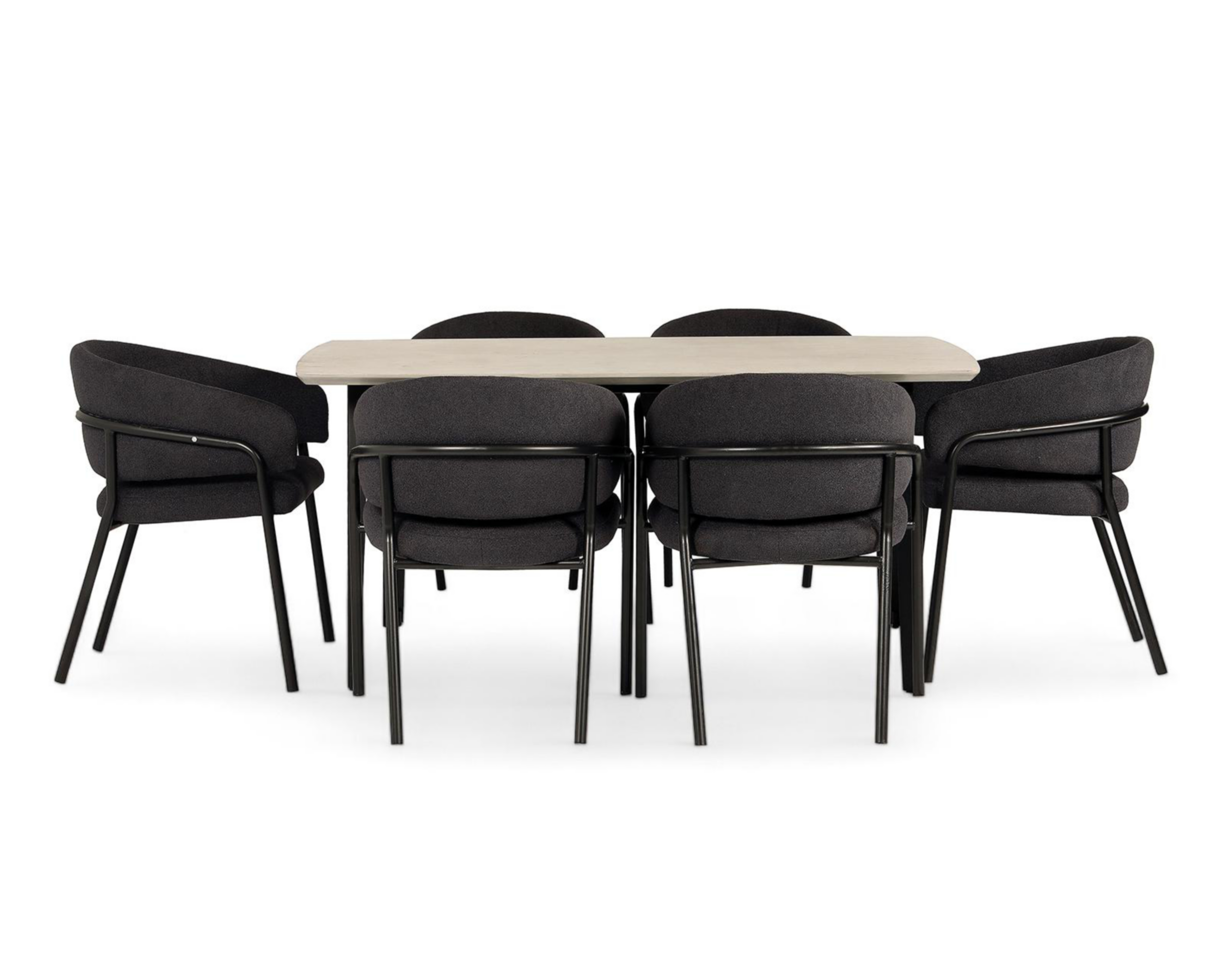 Foto 3 pulgar | Comedor Dinamarca con 6 Sillas