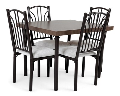 Foto 2 | Comedor Napoles con 4 Sillas