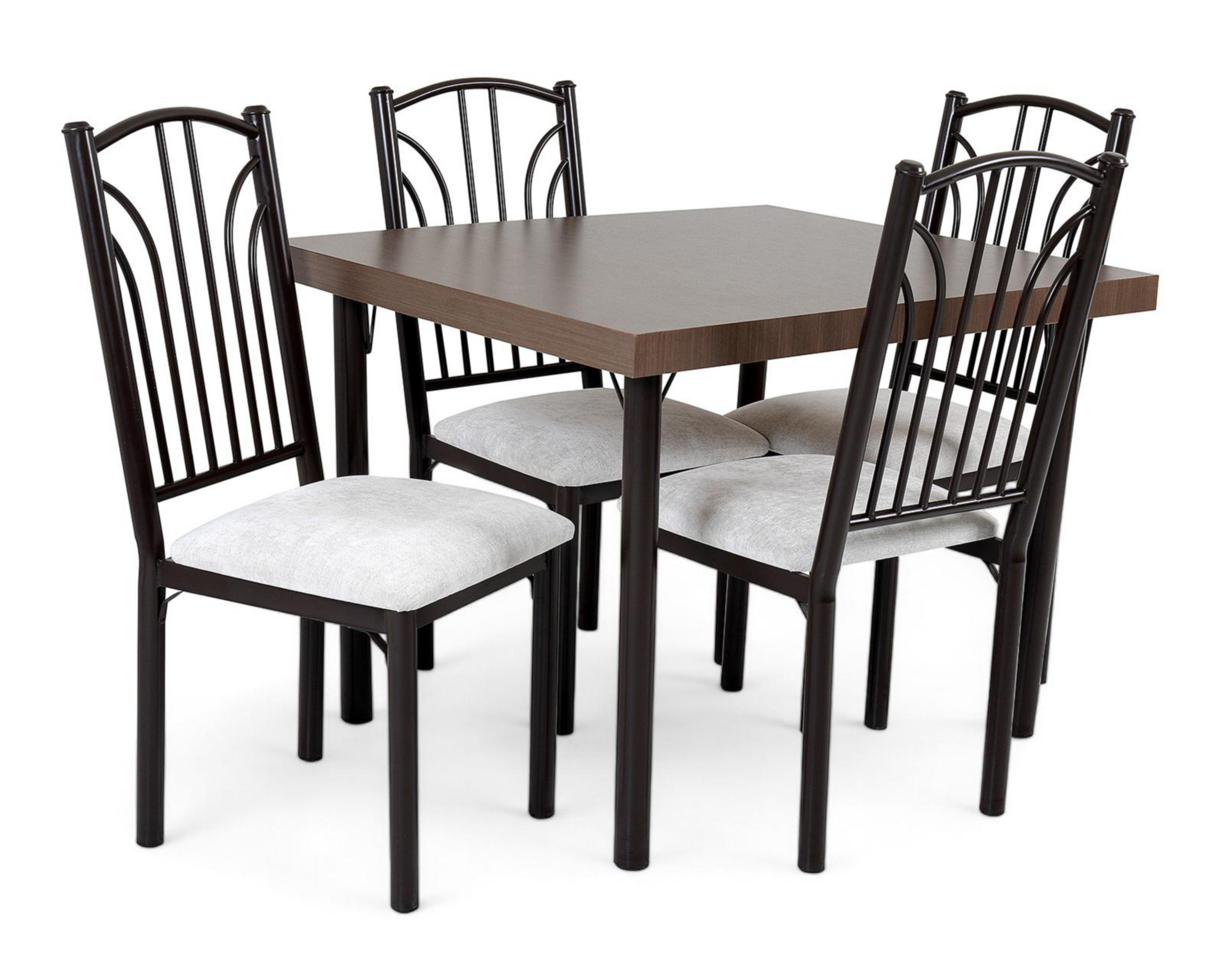 Foto 5 pulgar | Comedor Napoles con 4 Sillas