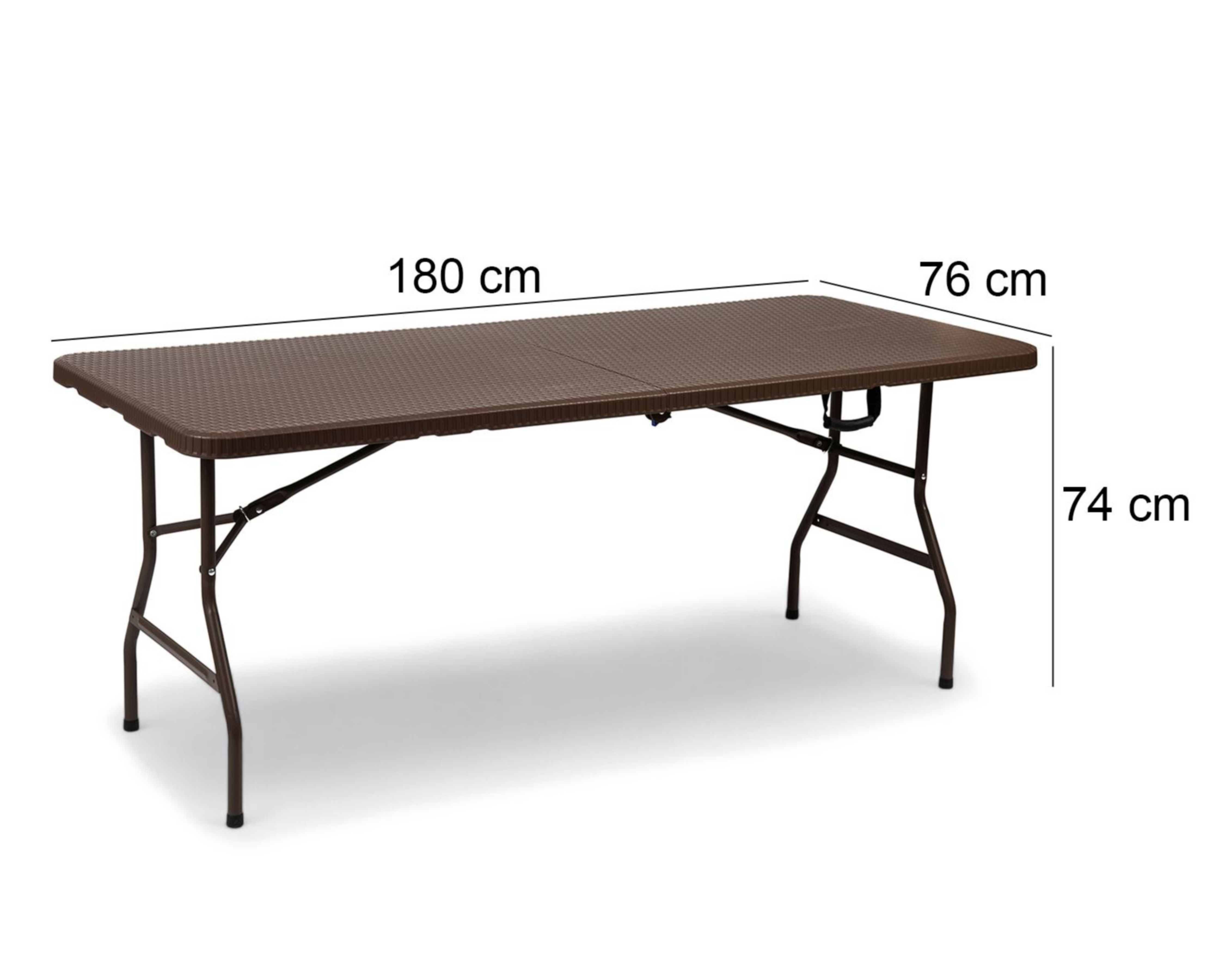 Foto 11 pulgar | Mesa Plegable Rectangular Mulegé 180 x 74 cm